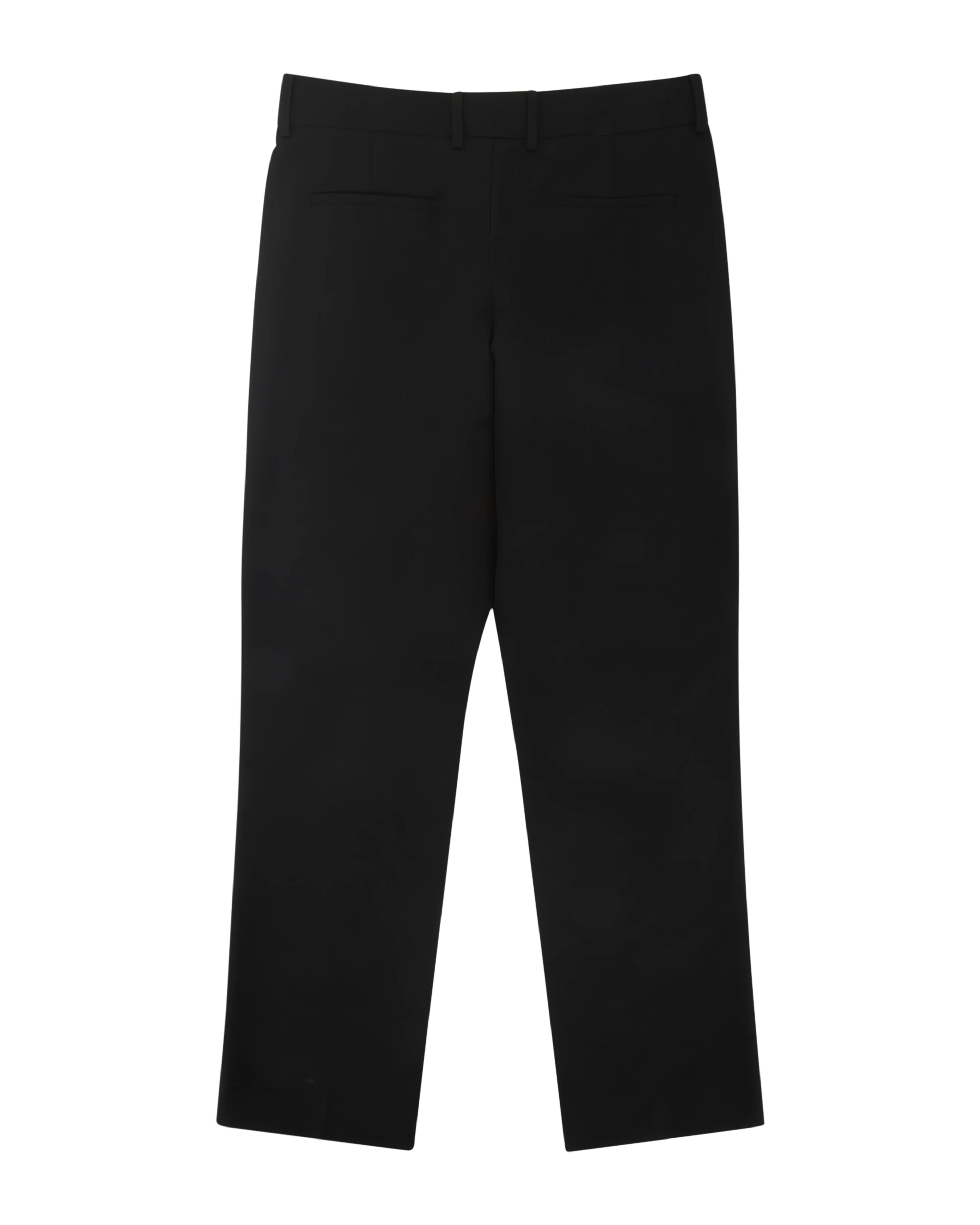 Slim Trouser Black Cotton - Image 2