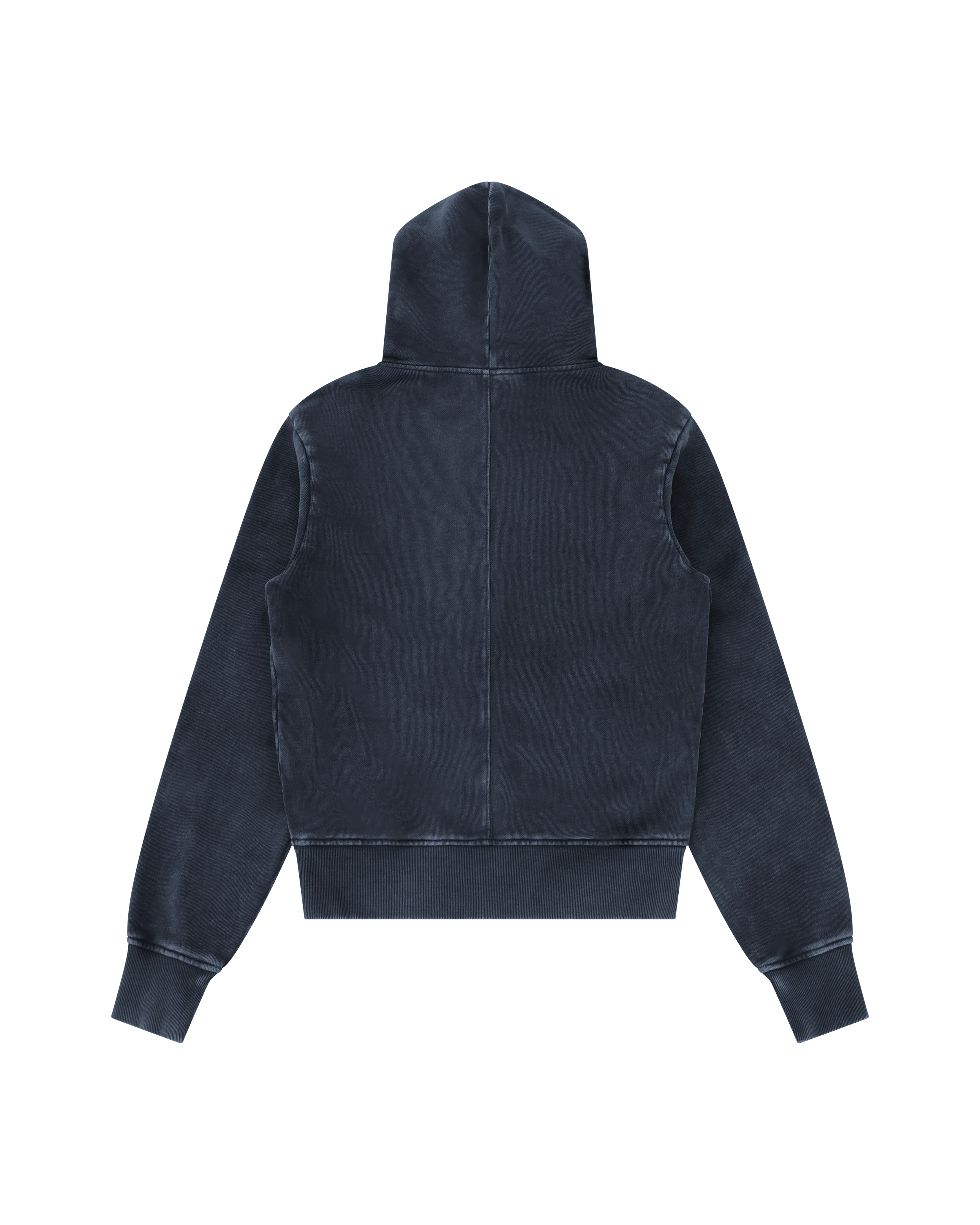 Slim Zip Up Salted Navy - Image 9