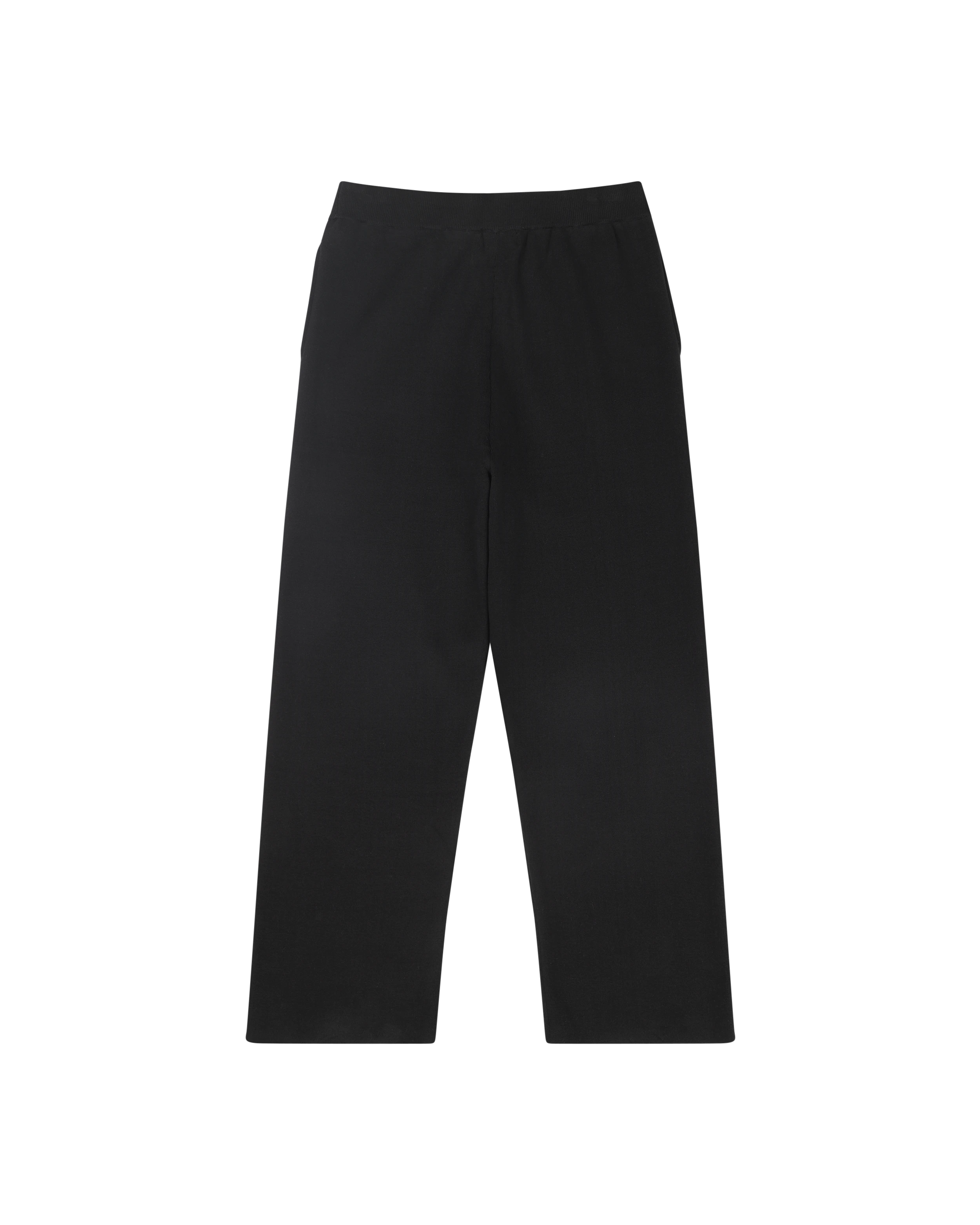 Straight Leg Knit Pant Black - Image 6