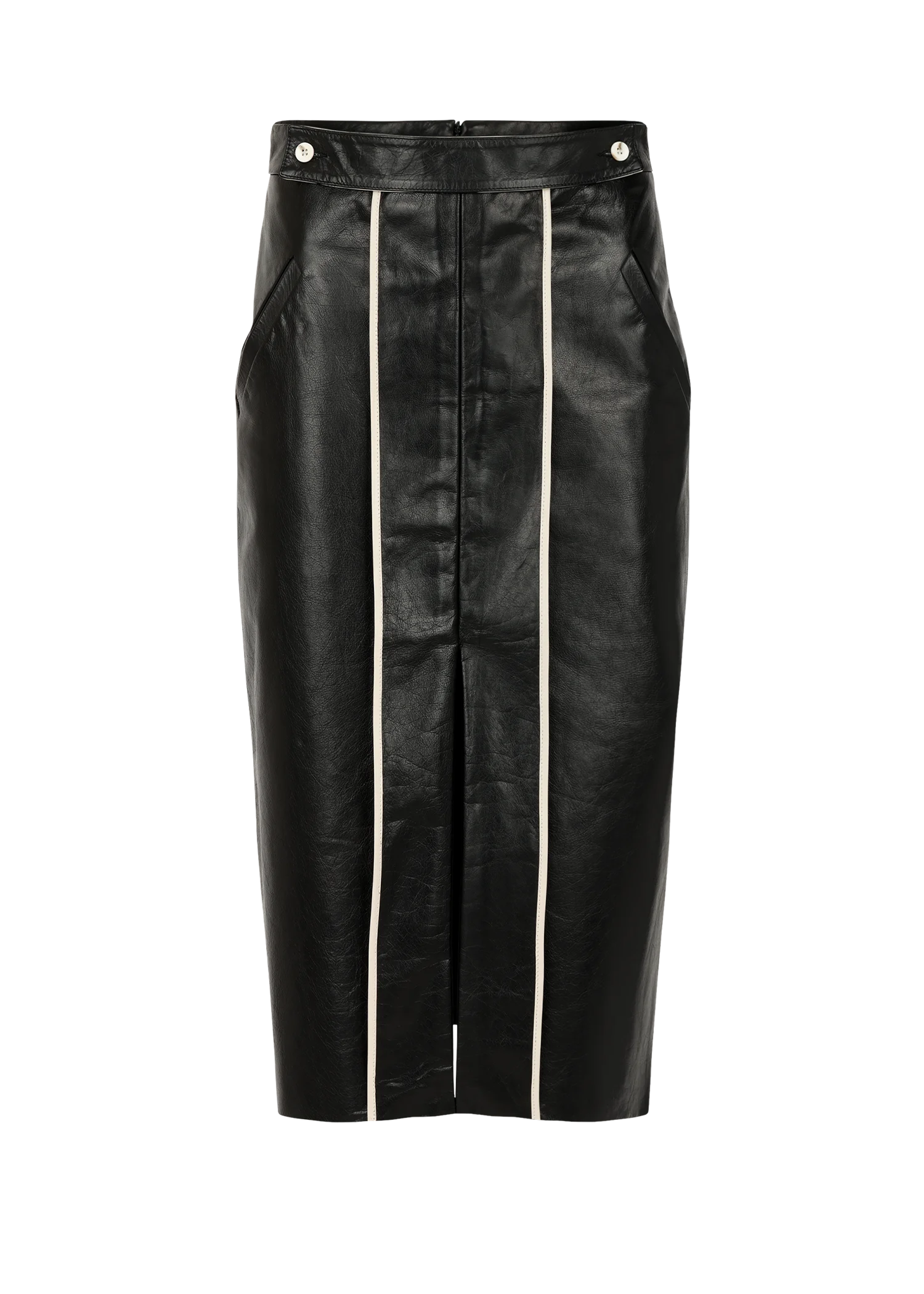 Product parafold-leather-skirt-black-leather thumbnail