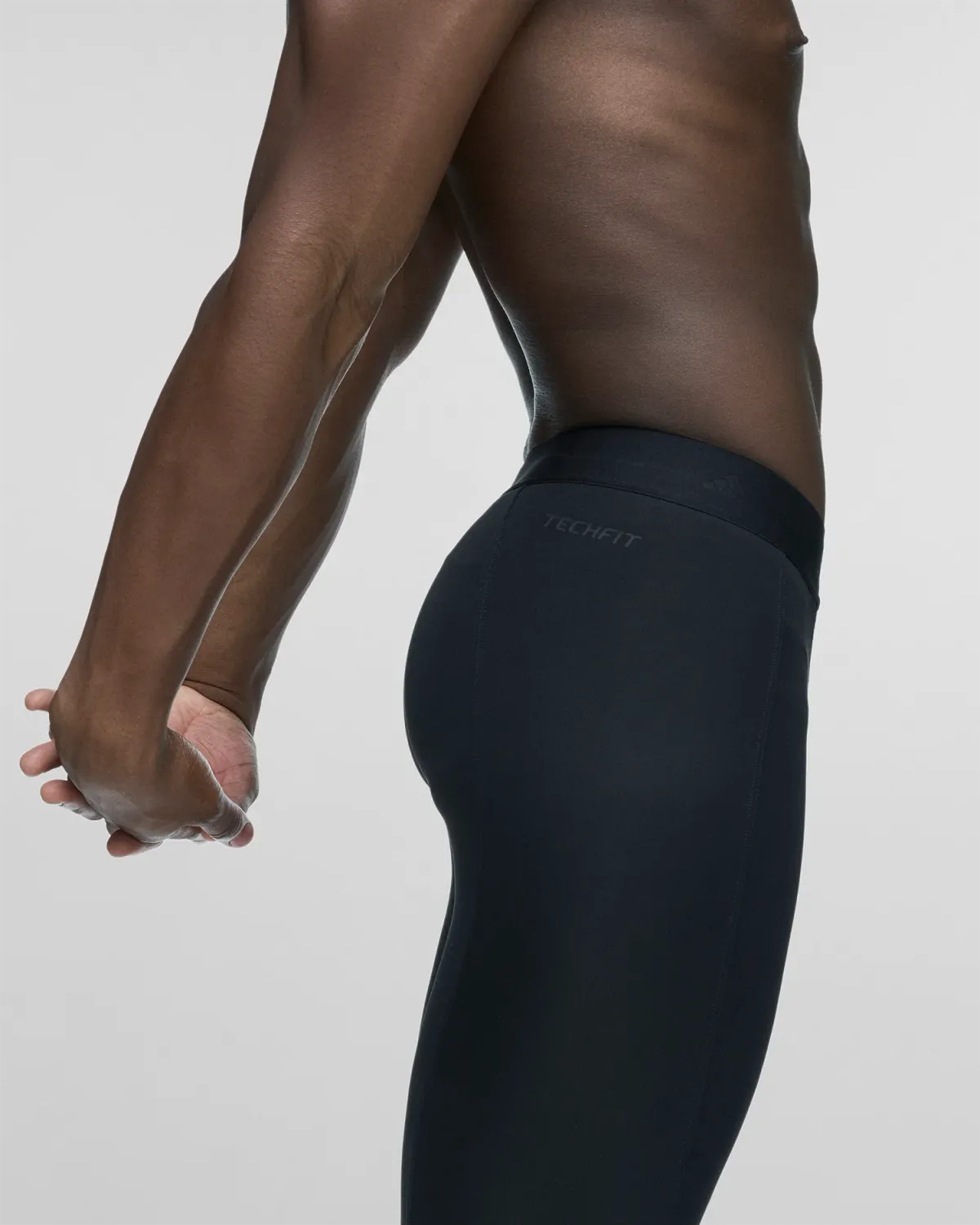 Techfit Training Long Tights Black - Image 4