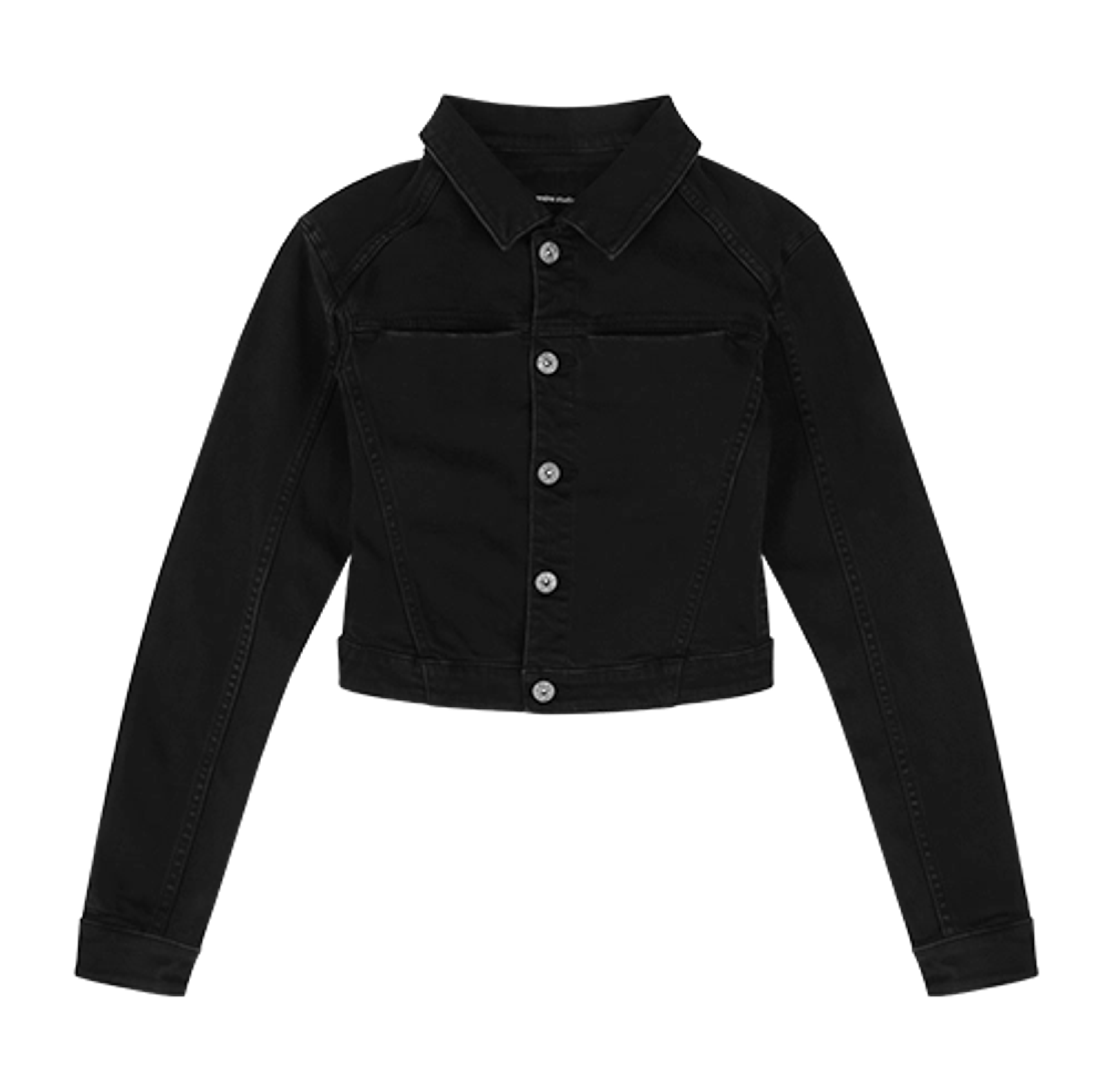 Product micro-denim-jacket-magnetite thumbnail