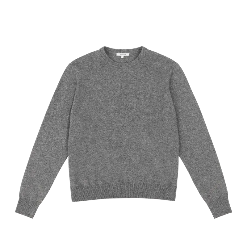 knit-crewneck-concrete garment view