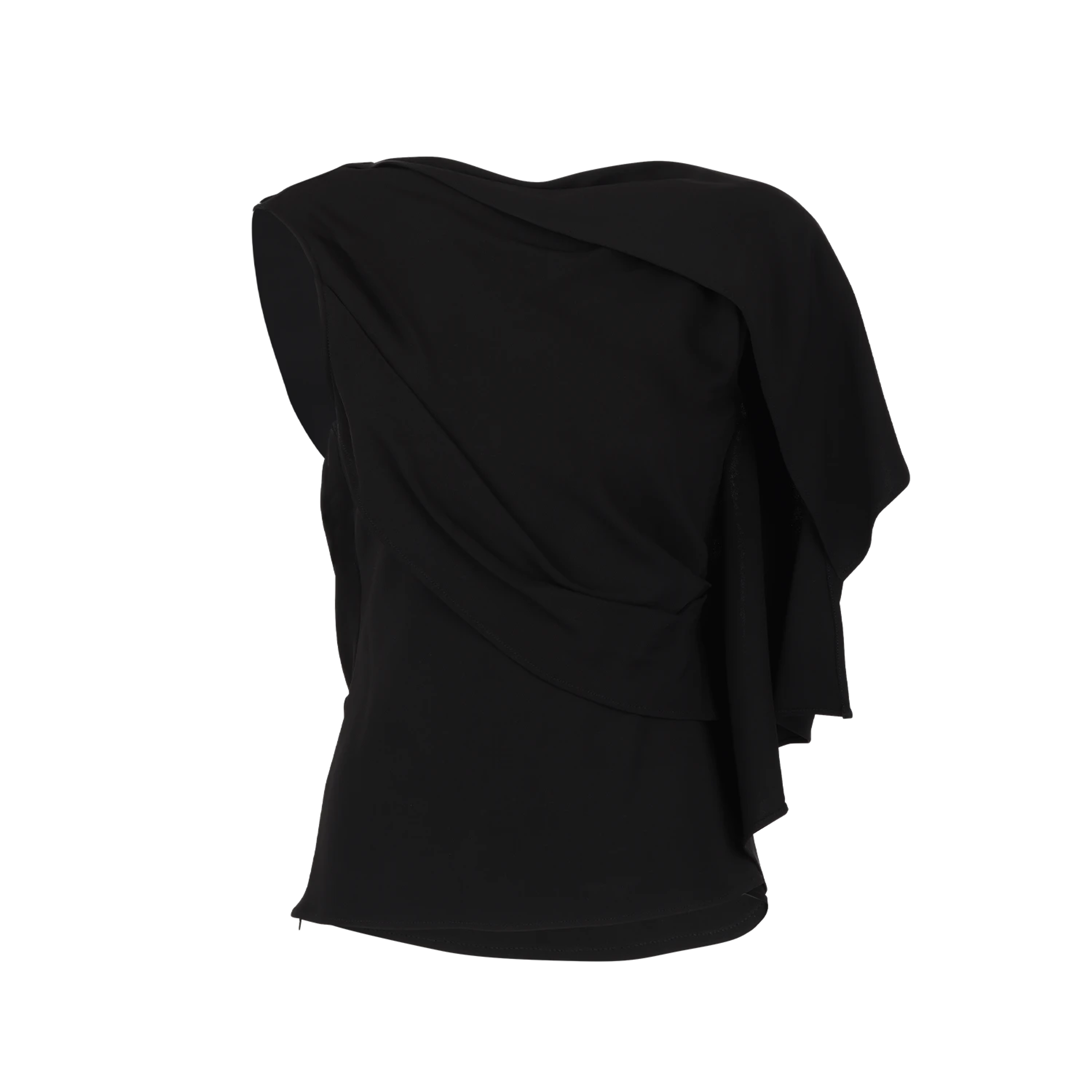 Product odeon-draped-top-black thumbnail