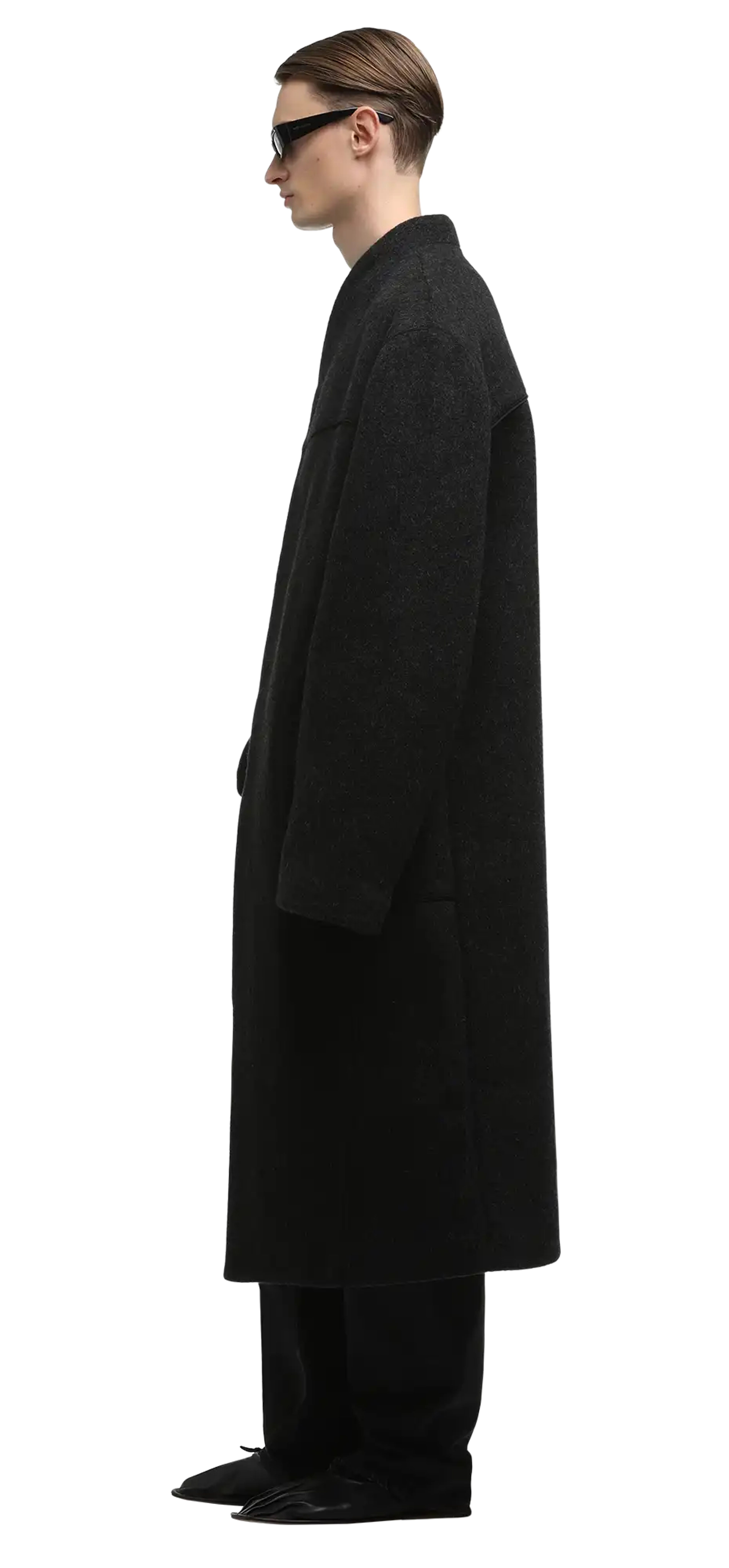 fuzzy-coat-black character left view