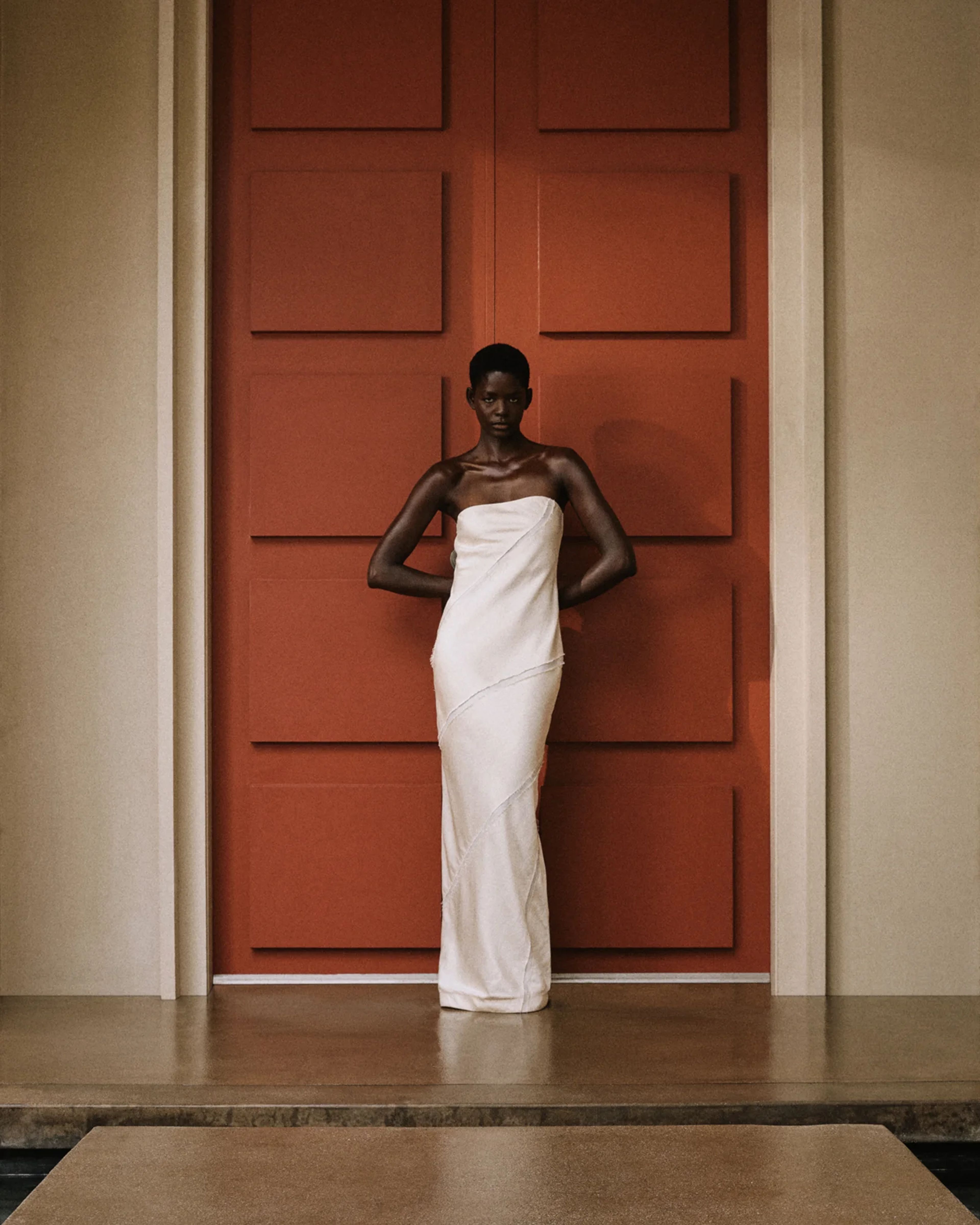 Ribbon Dress Porcelain - Image 1