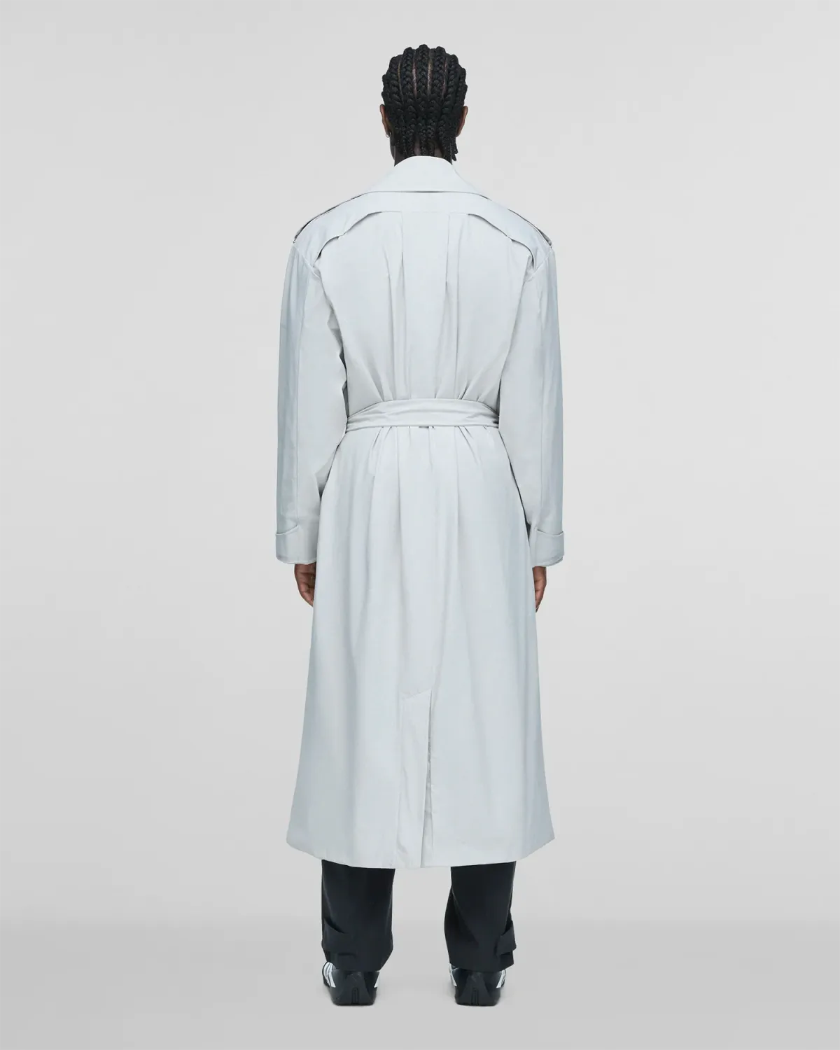 Uniform Trenchcoat Chalk Pearl - Image 5