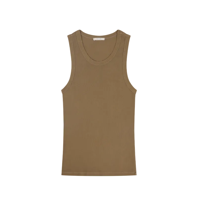 sheer-tank-dune garment view