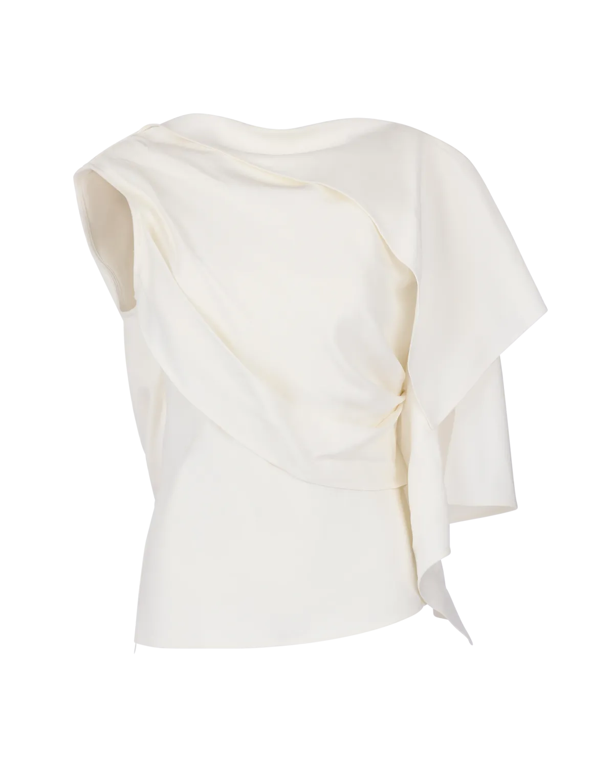 Odeon Draped Top Cream - Image 3