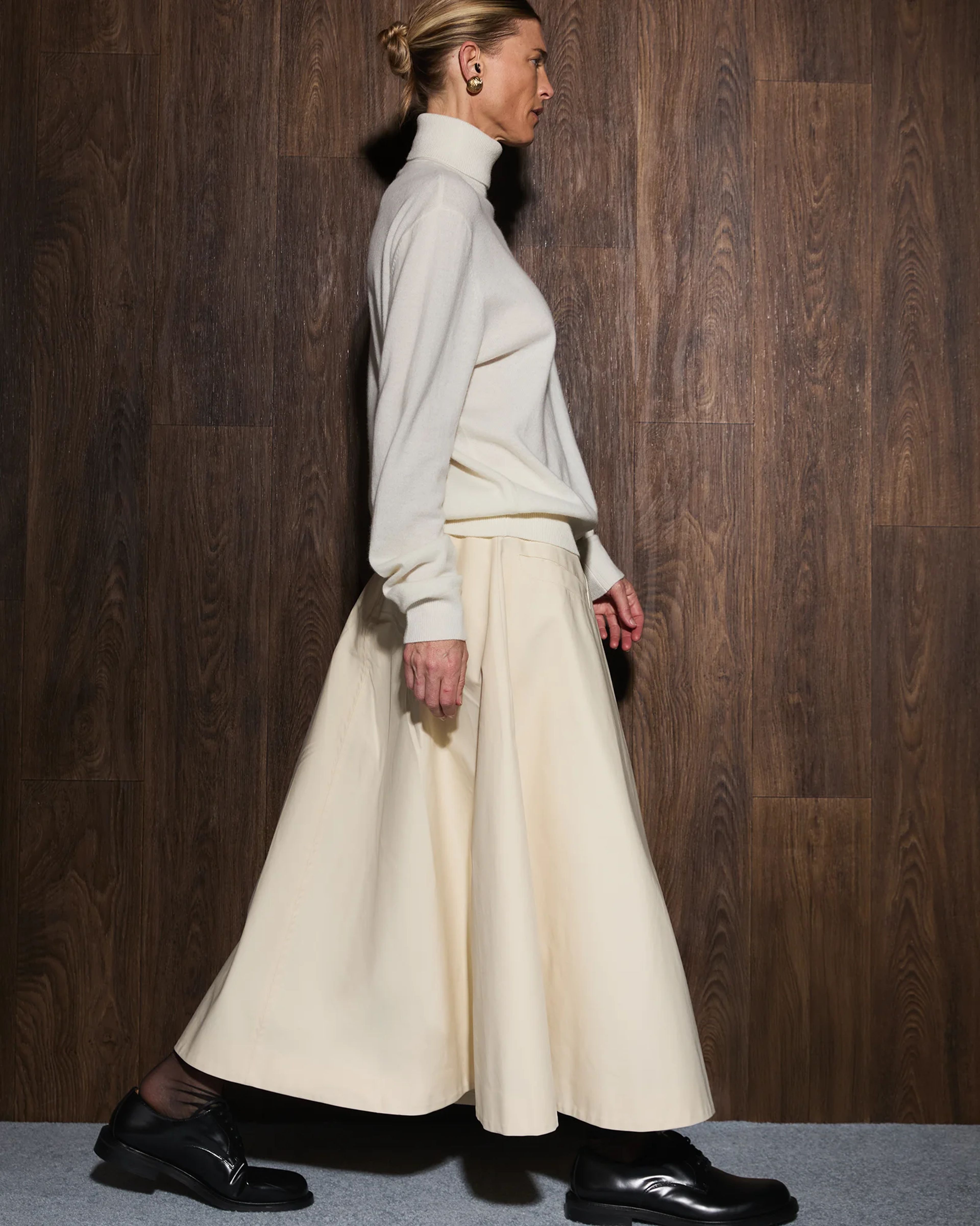 Knit Turtleneck Bone - Image 2