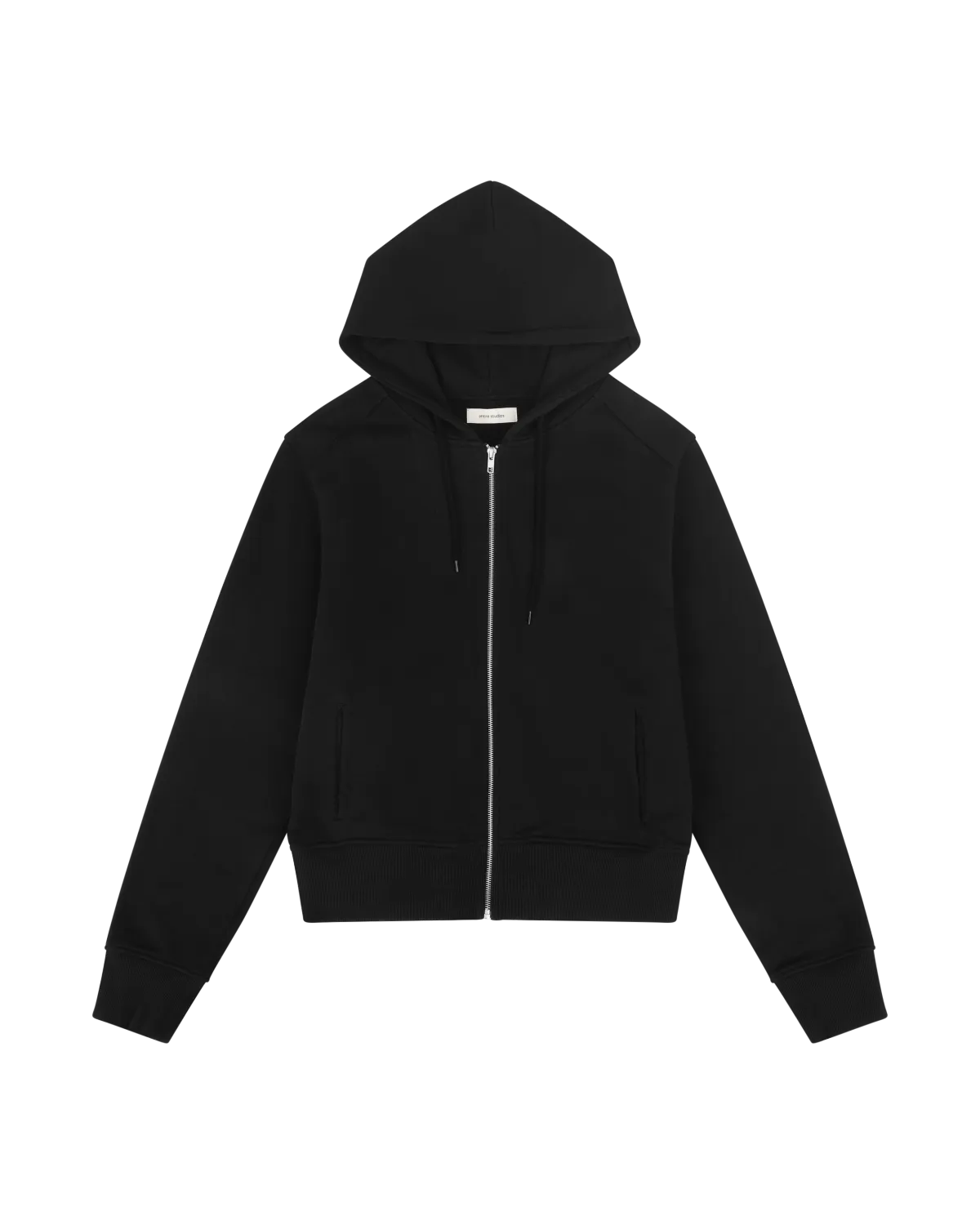 Slim Zip Up Black - Image 7