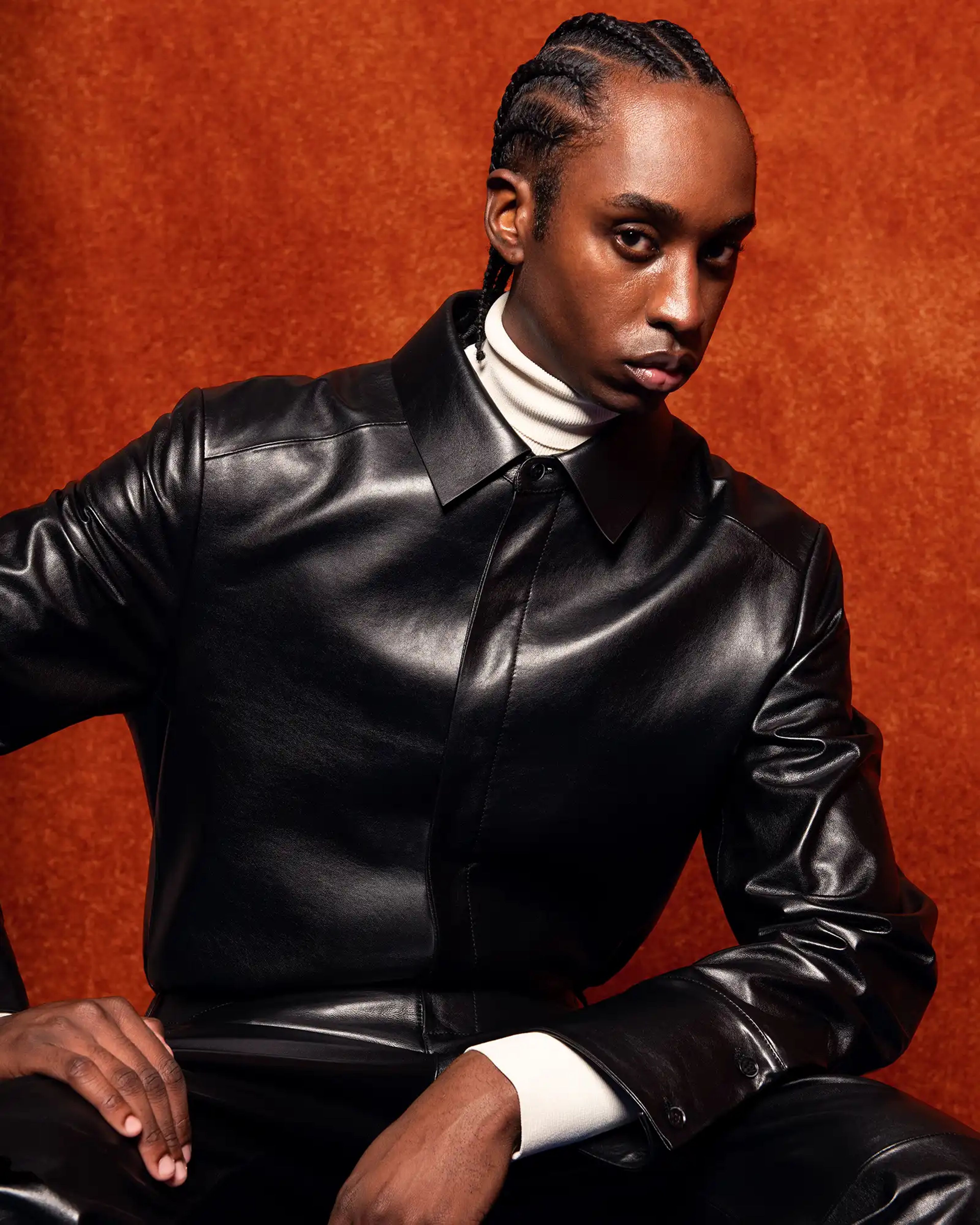 Legacy Shirt Black Leather - Image 2