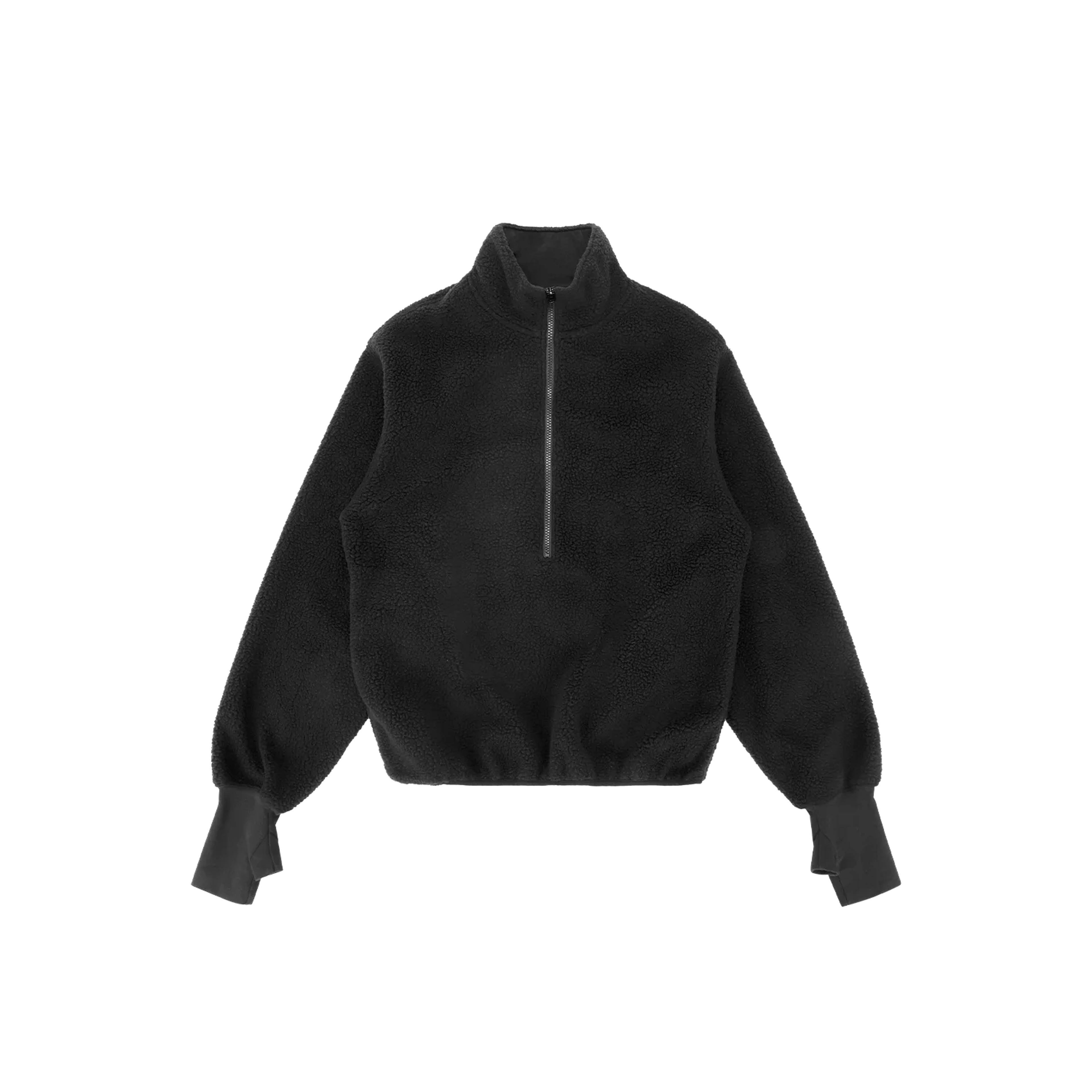 Shell fleece black