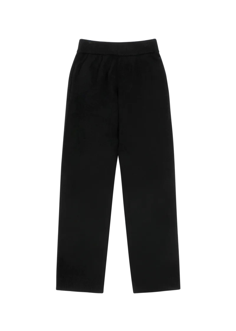 knit-lounge-pant-black garment view