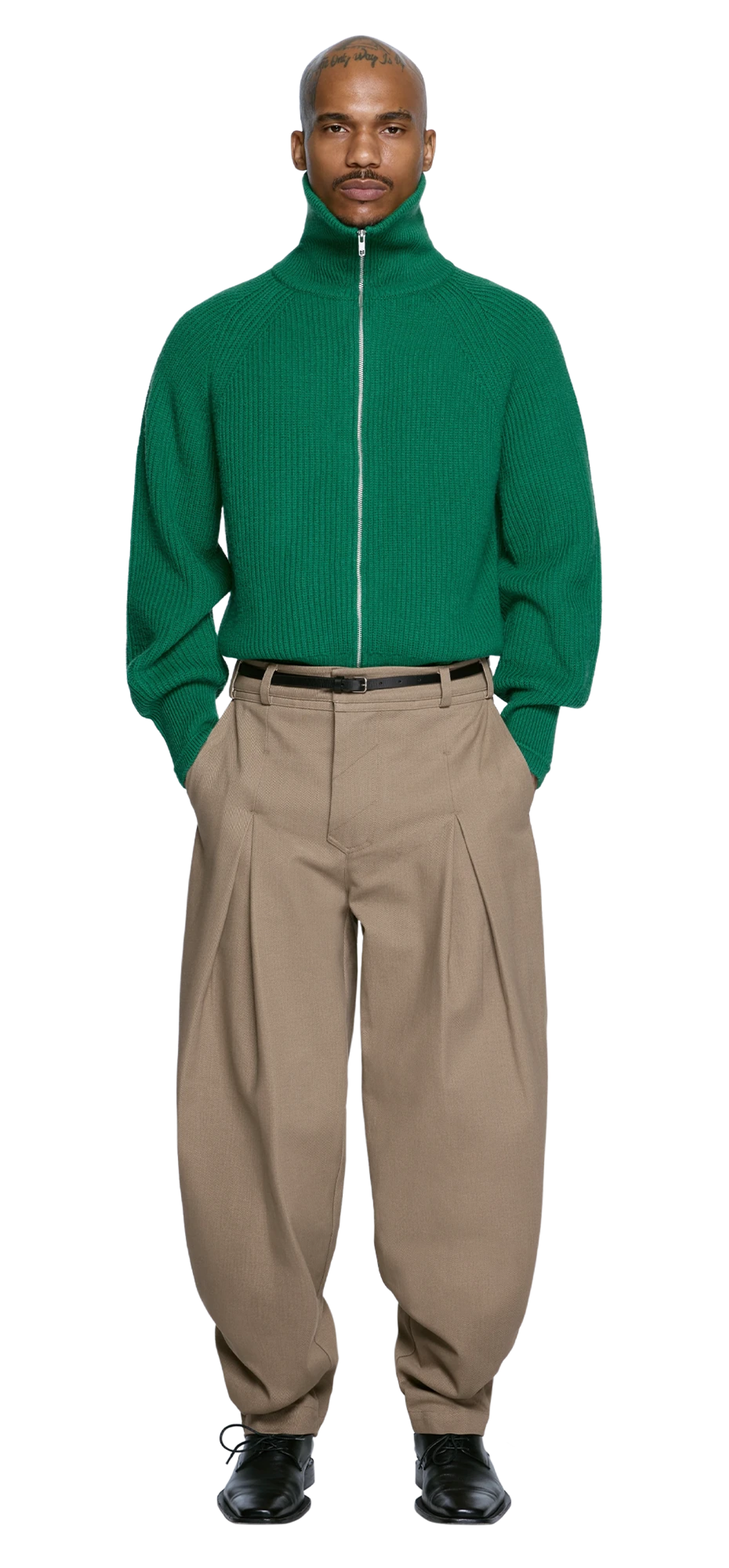 blimp-full-zip-evergreen character front view
