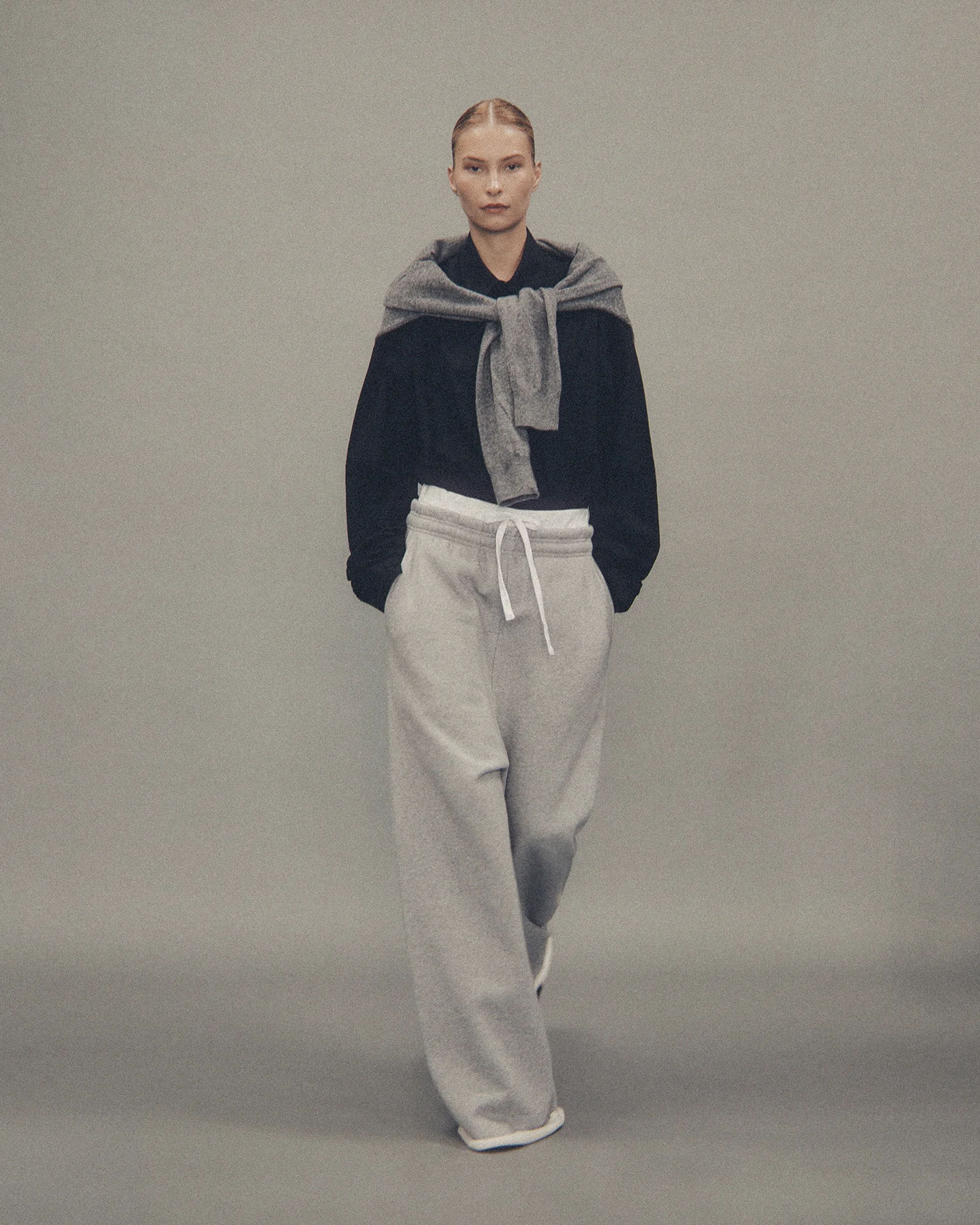 Full Sweatpant Grey Marle - Image 1