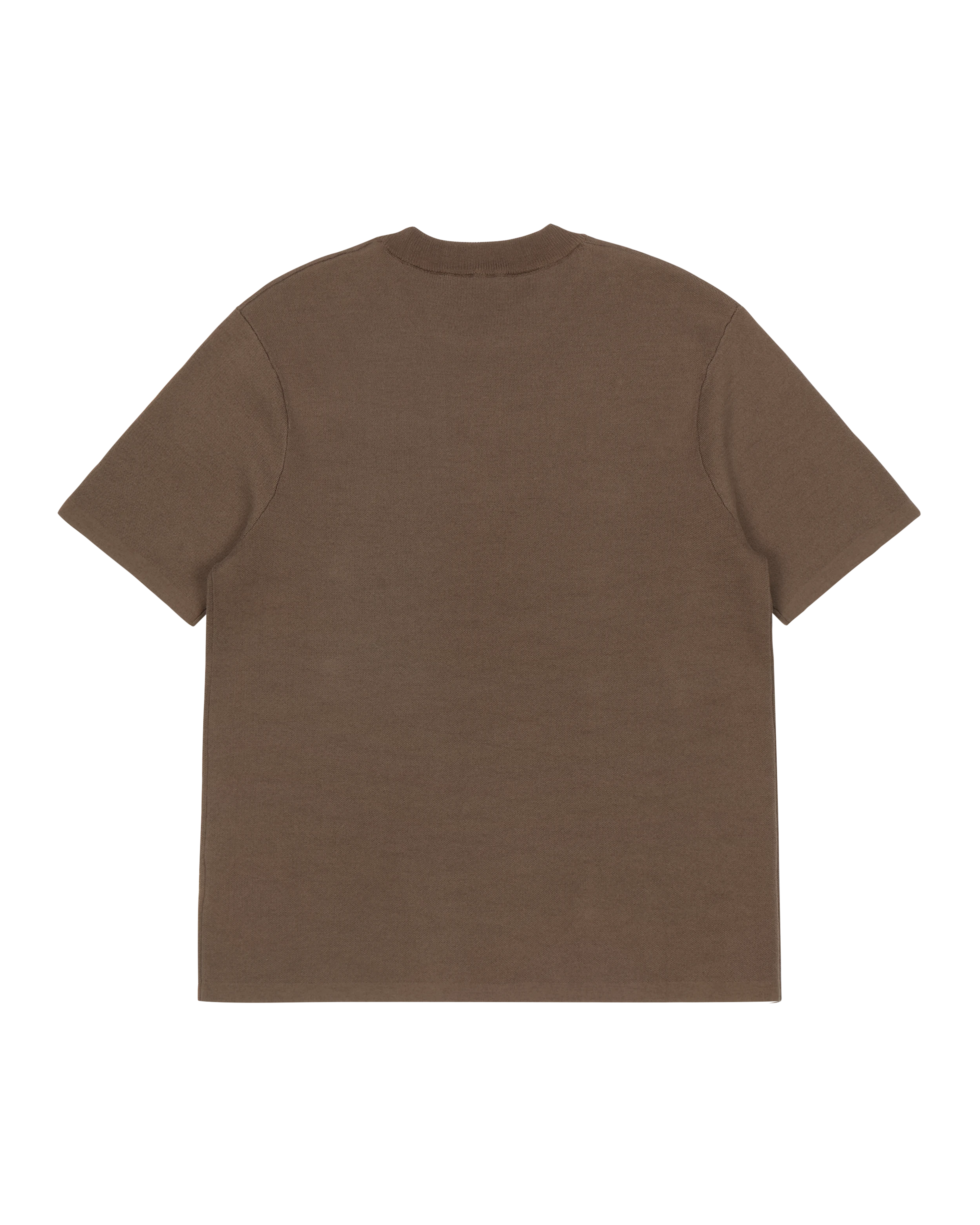 Slim Knit Tee Light Brown - Image 7