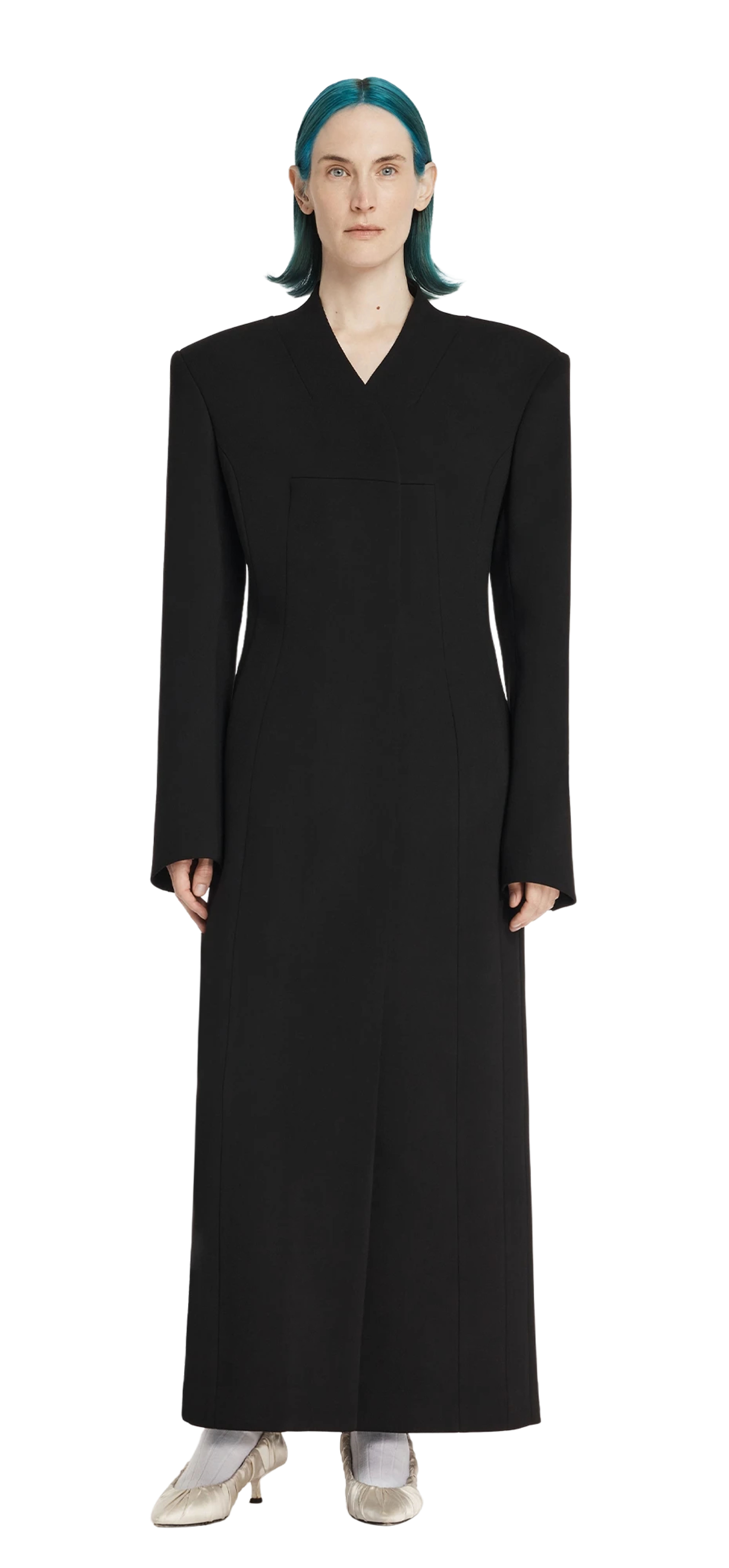 hourglass-coat-black character front view