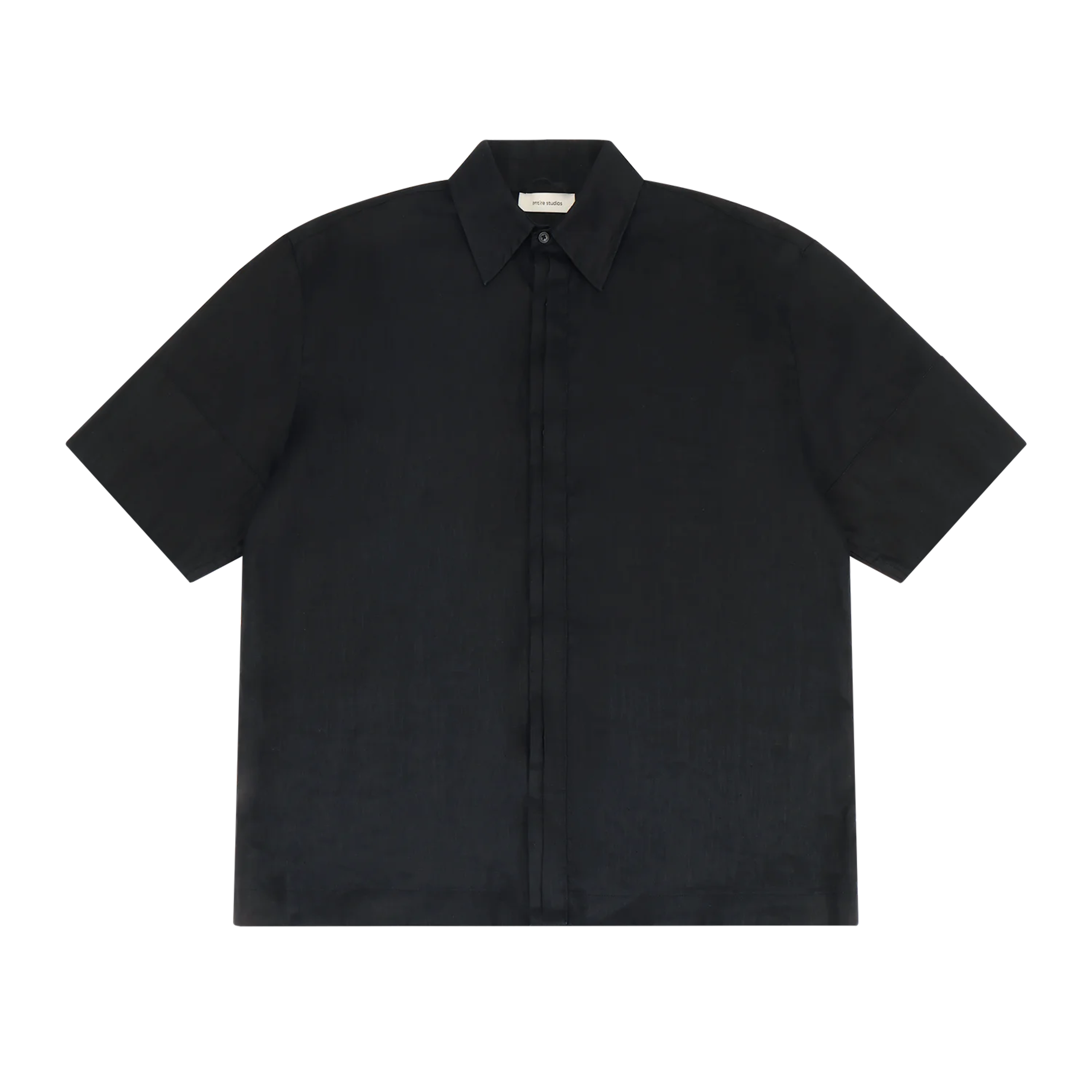 Product ojai-shirt-black-linen thumbnail