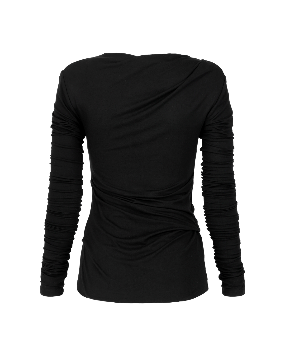 drape top black - entire studios