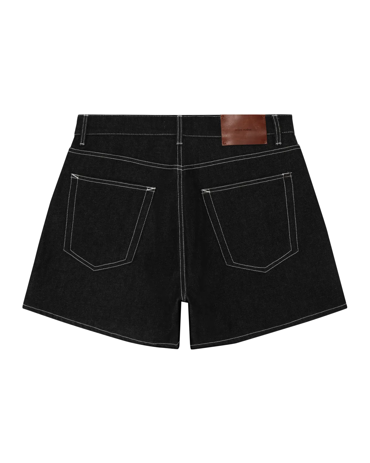 Bambi Denim Short Raw Black - Image 4