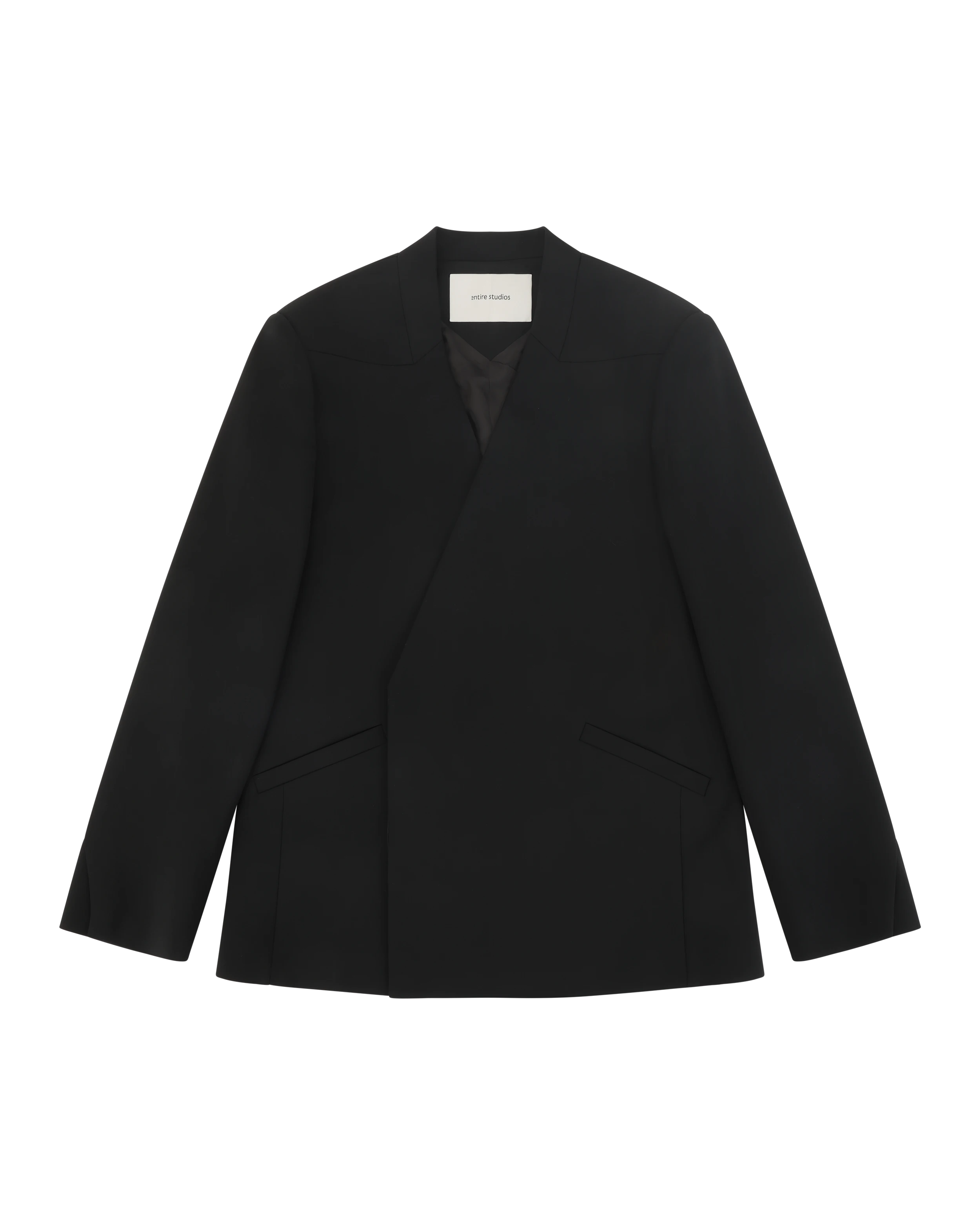 Common Tailored Jacket Black Wool - Image 2