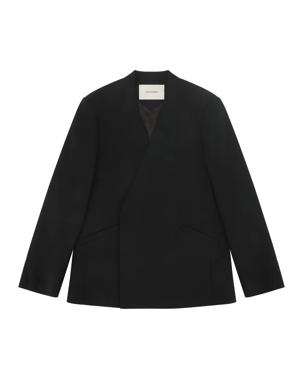 Common Tailored Jacket Black Wool - Image 3