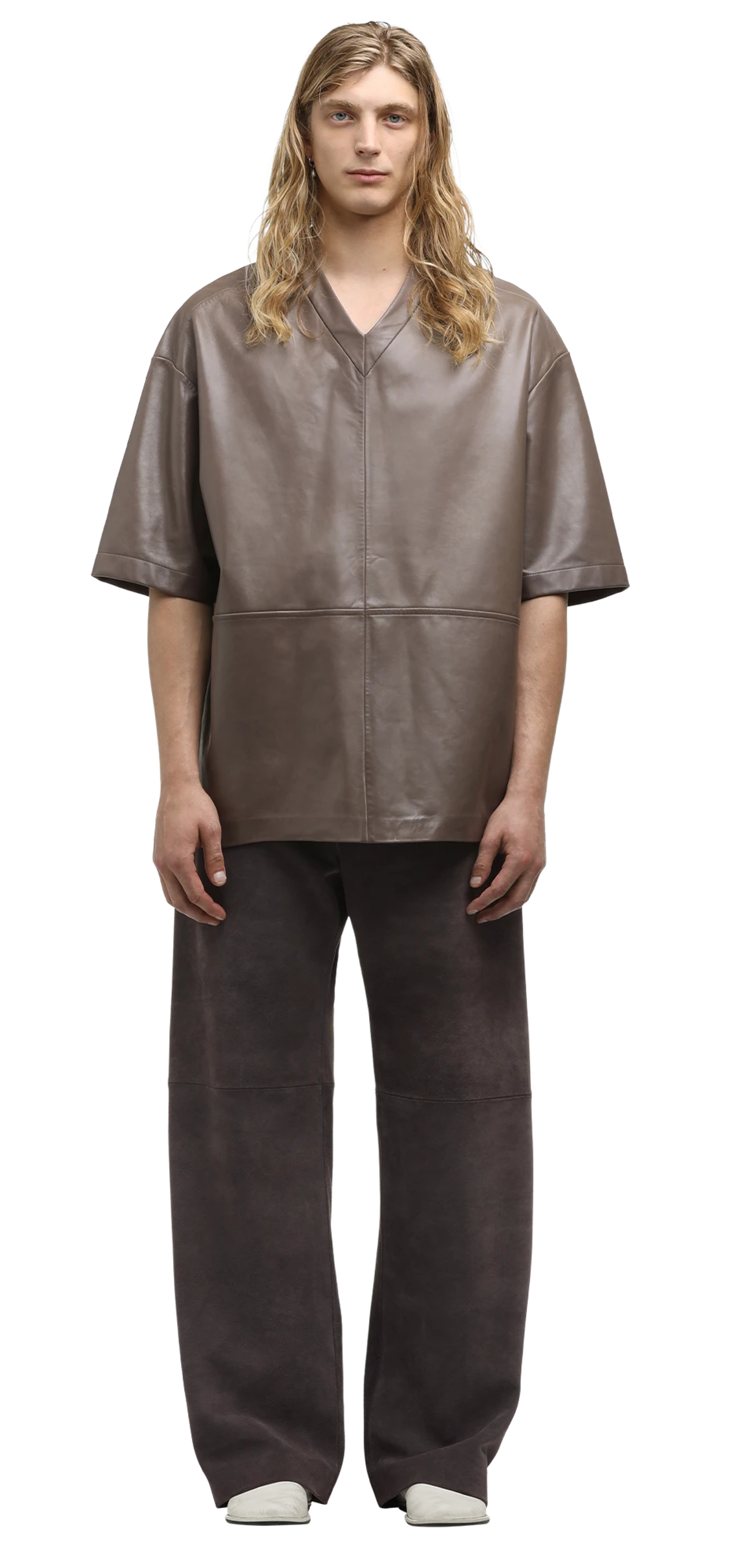 leather-top-loden character front view