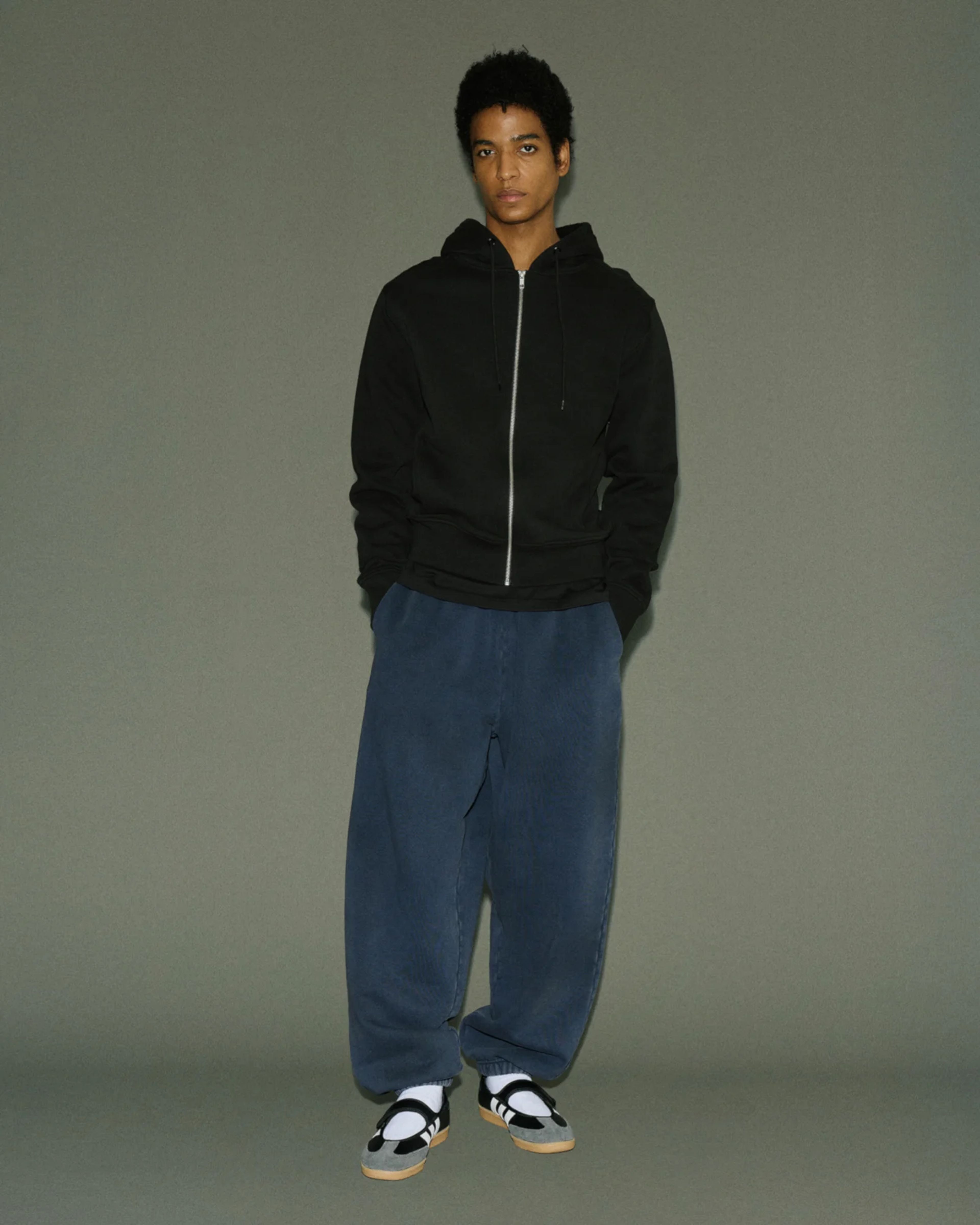Standard Sweat Salted Navy - Image 1
