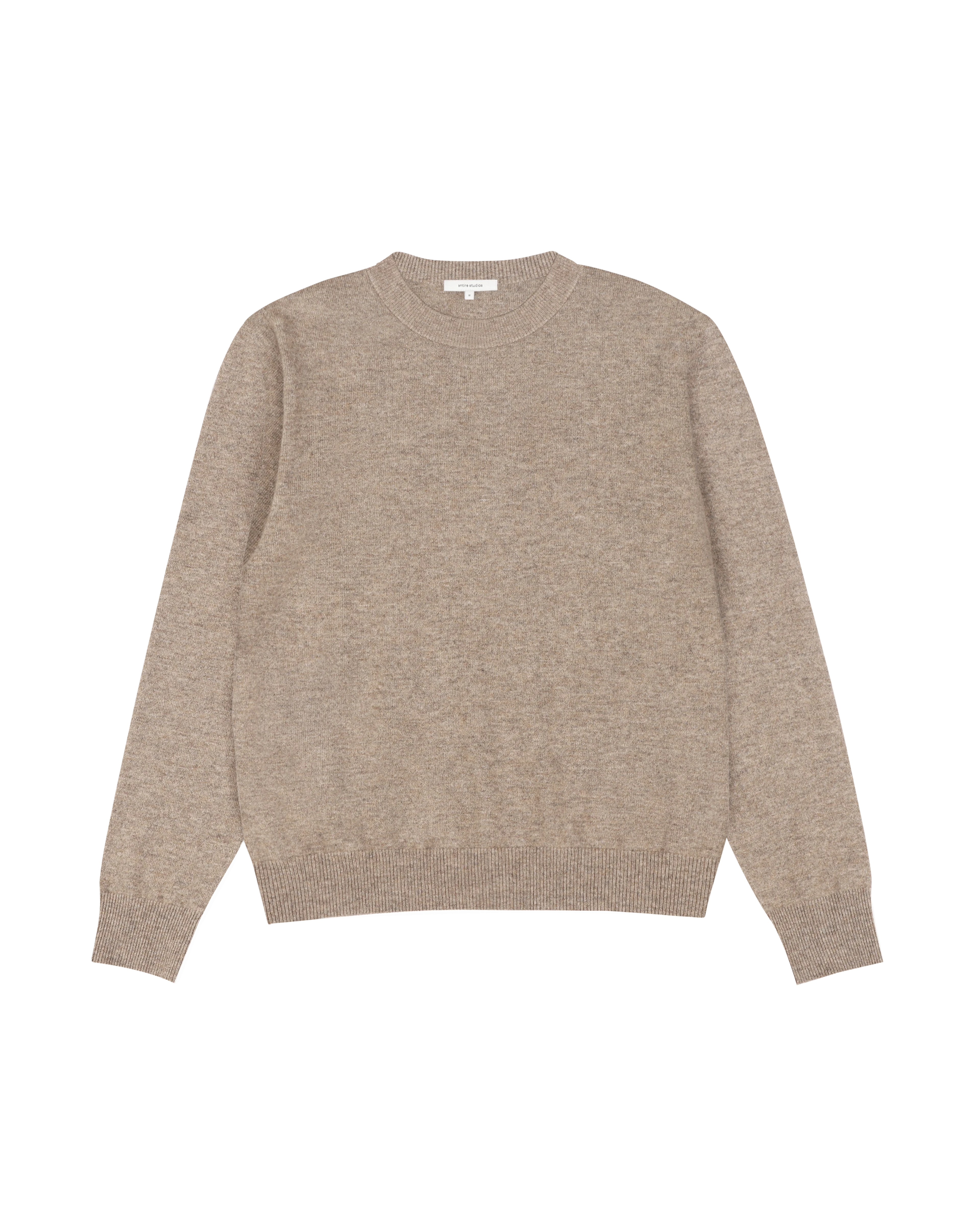 Knit Crewneck Camel - Image 4