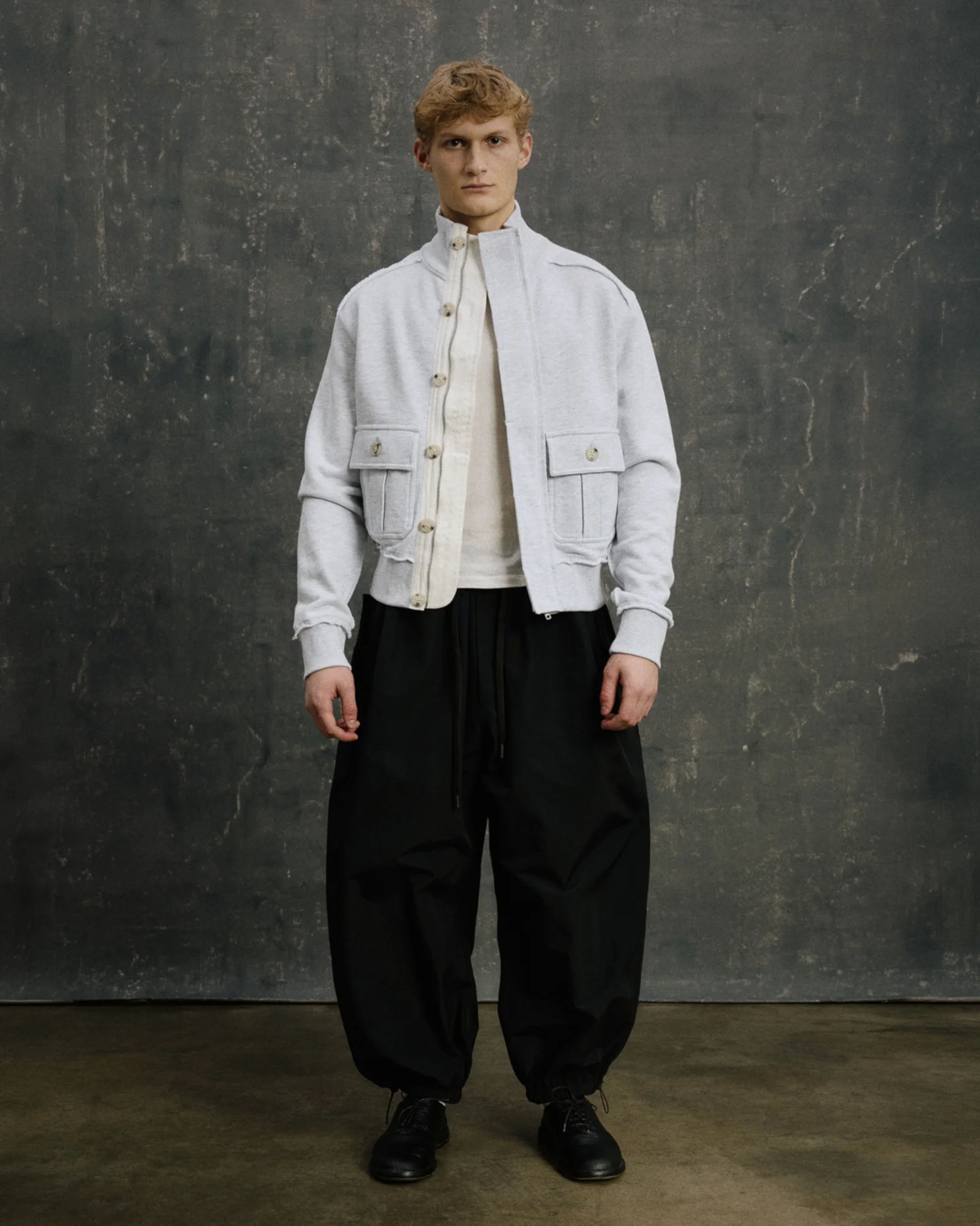 Supply Track Jacket Heather Grey - Image 1