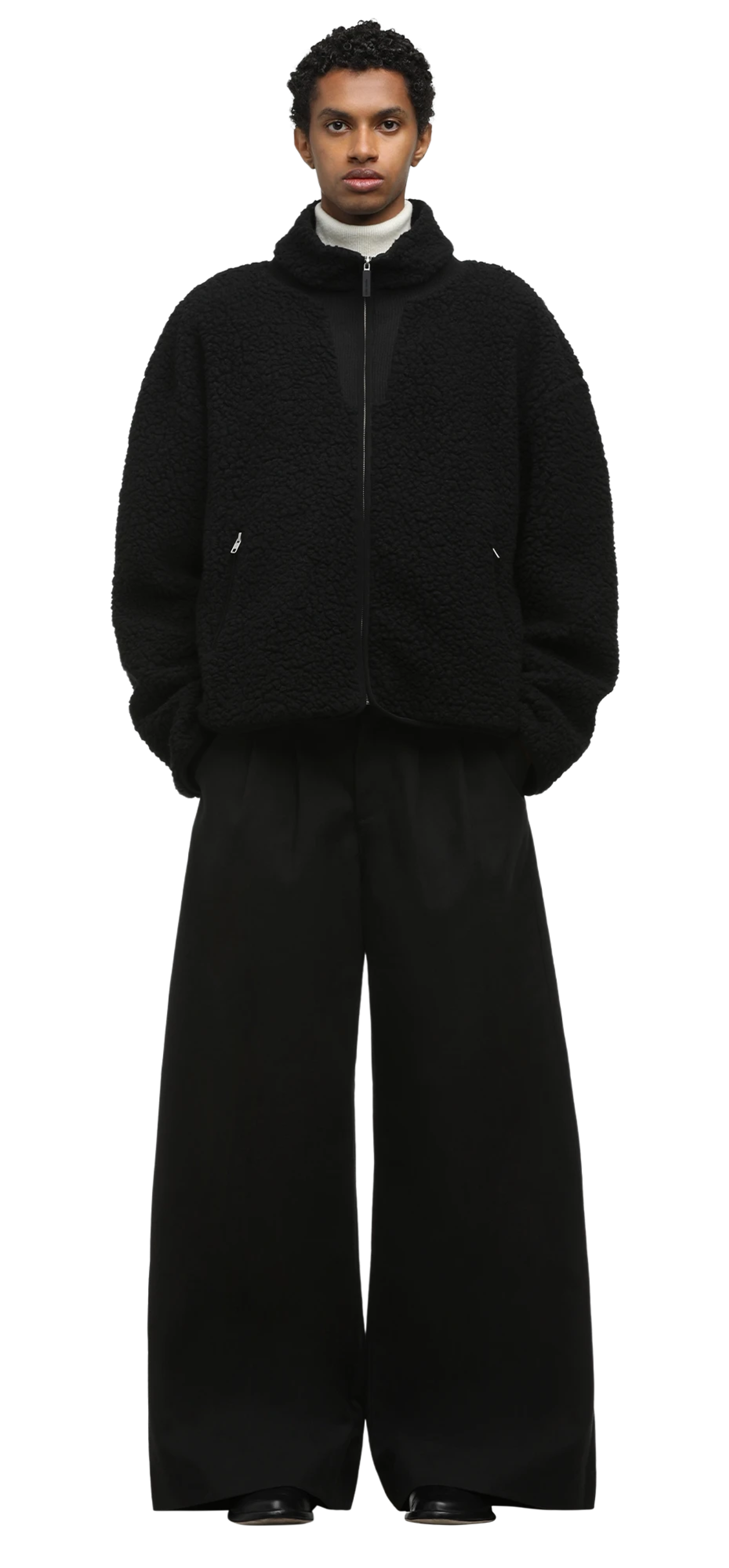 dinch-pant-black character front view
