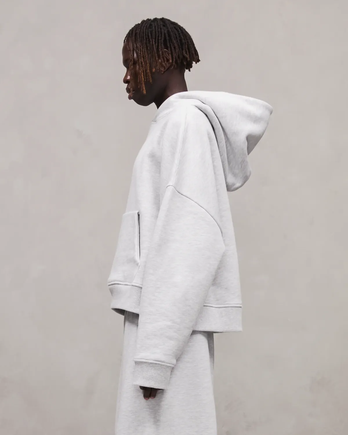 Heavy Hood Heather Grey - Image 4