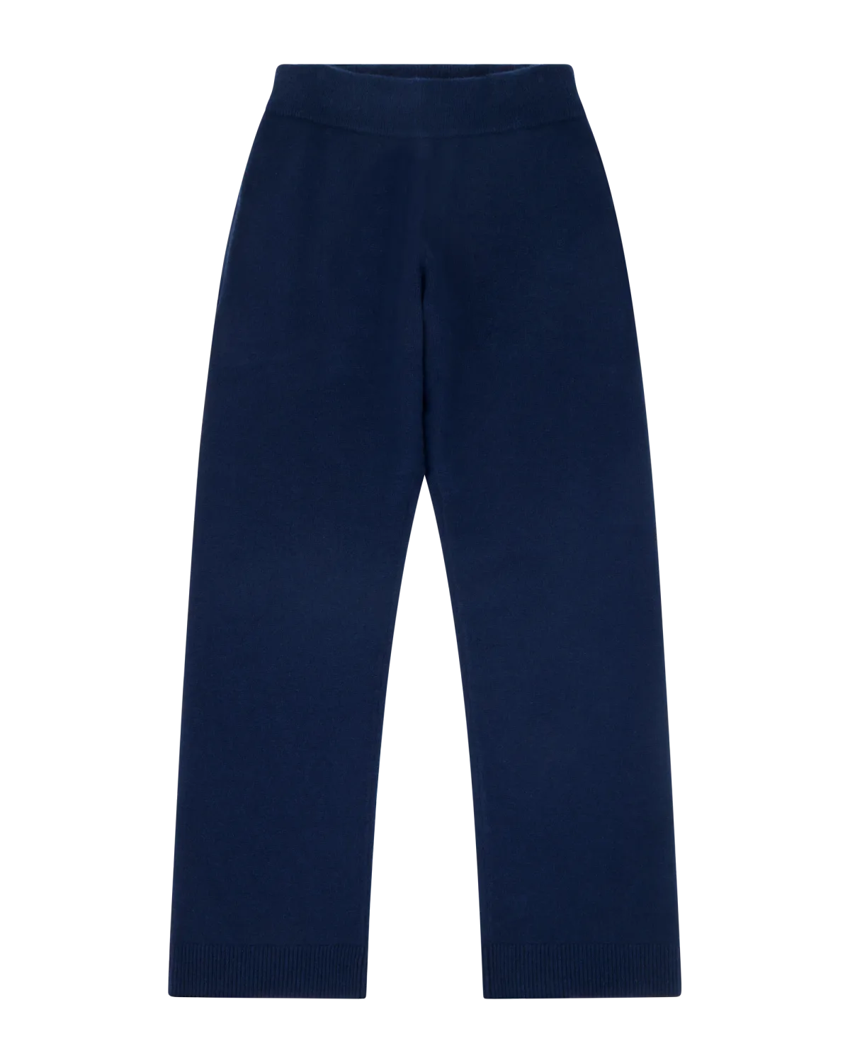 Knit Cashmere Lounge Pant Navy - Image 3