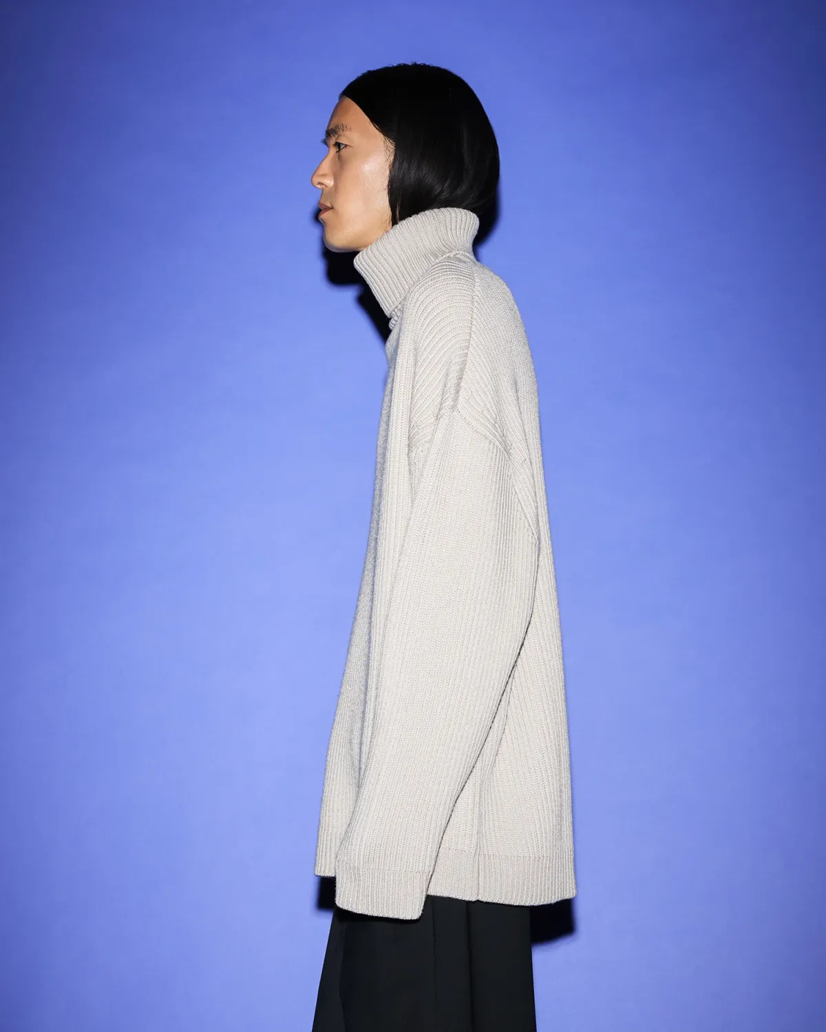 Chunky Turtleneck Beige - Image 4
