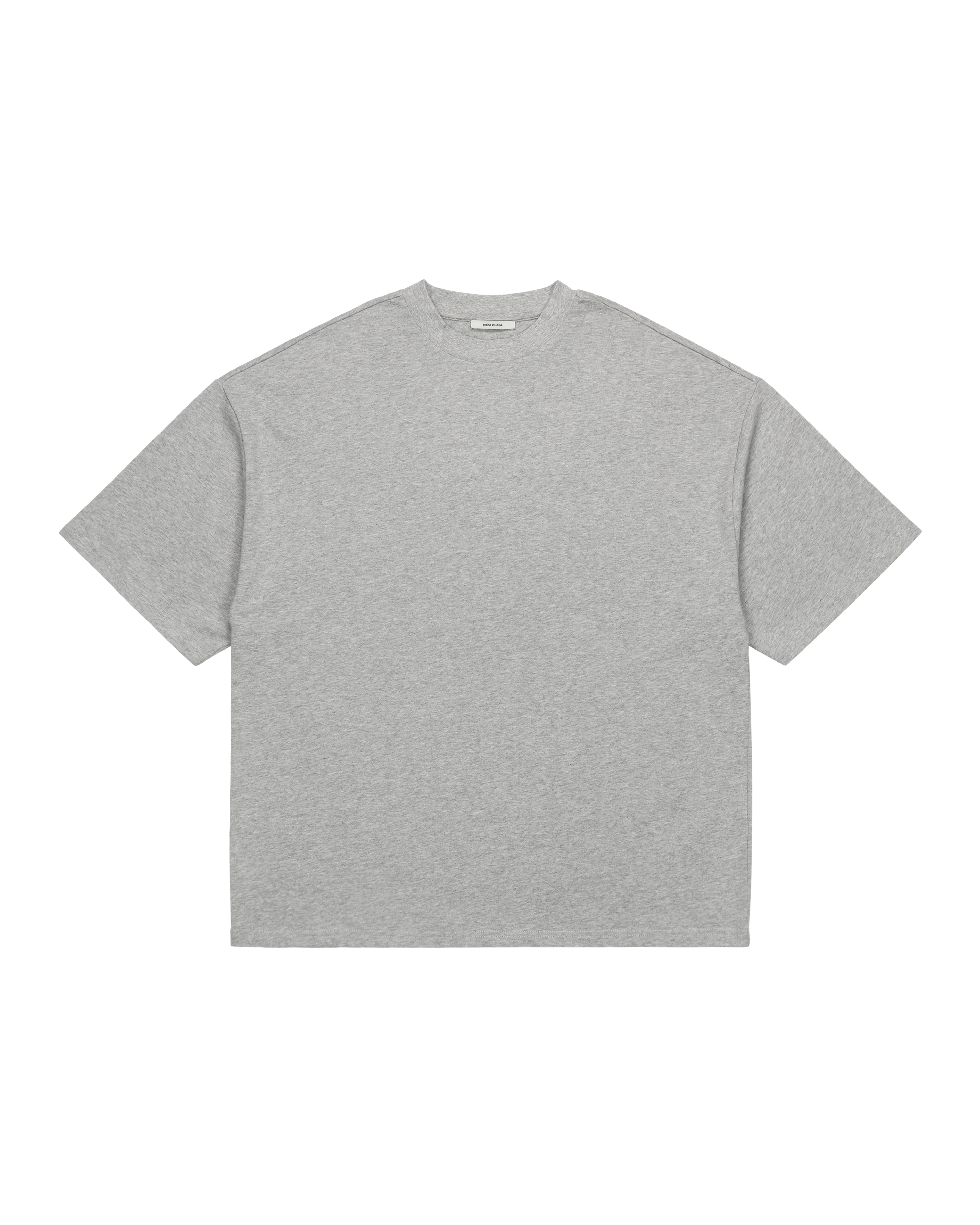 Heavy Boxy Tee Grey Marle - Image 5