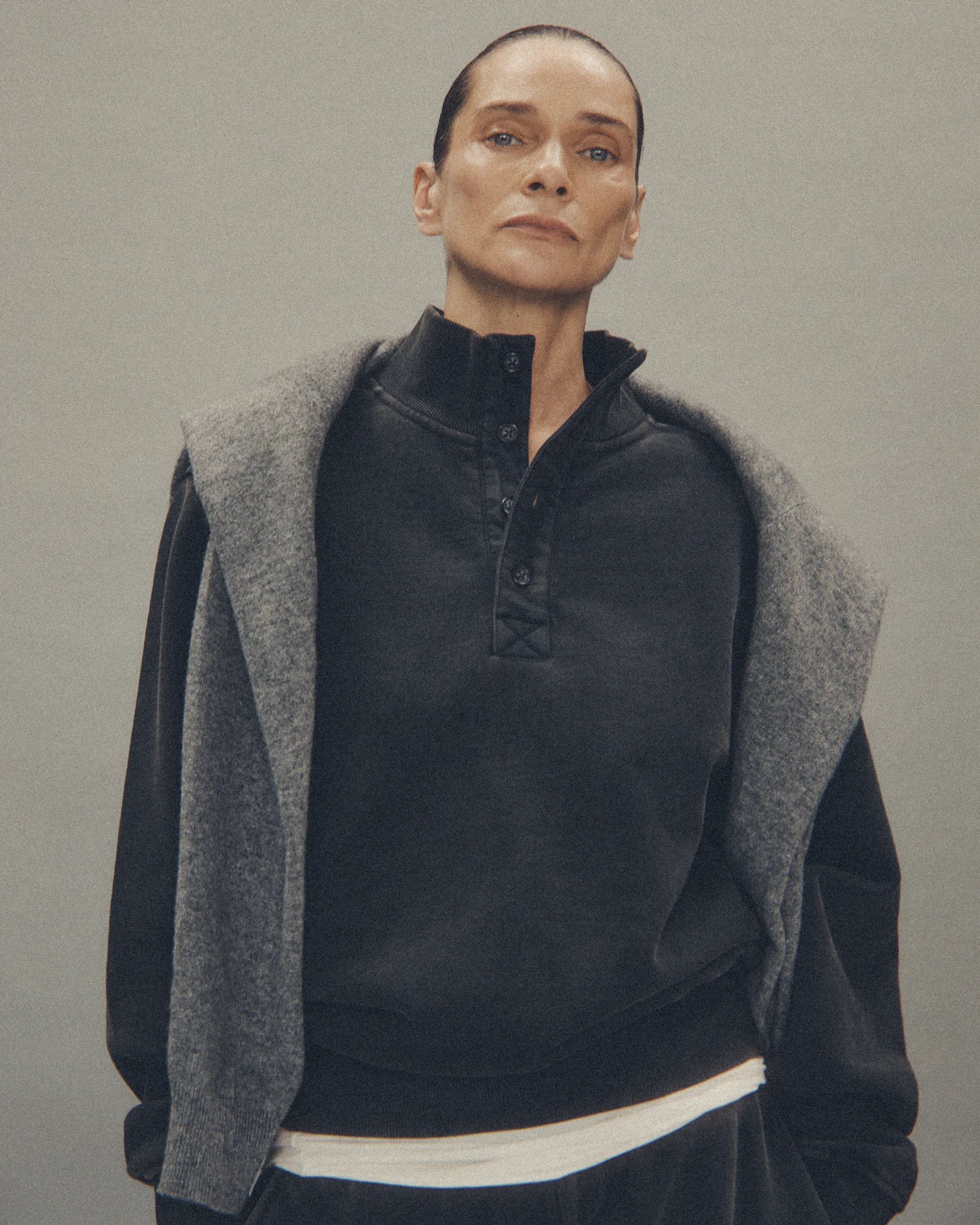 Port Pullover Washed Black - Image 6