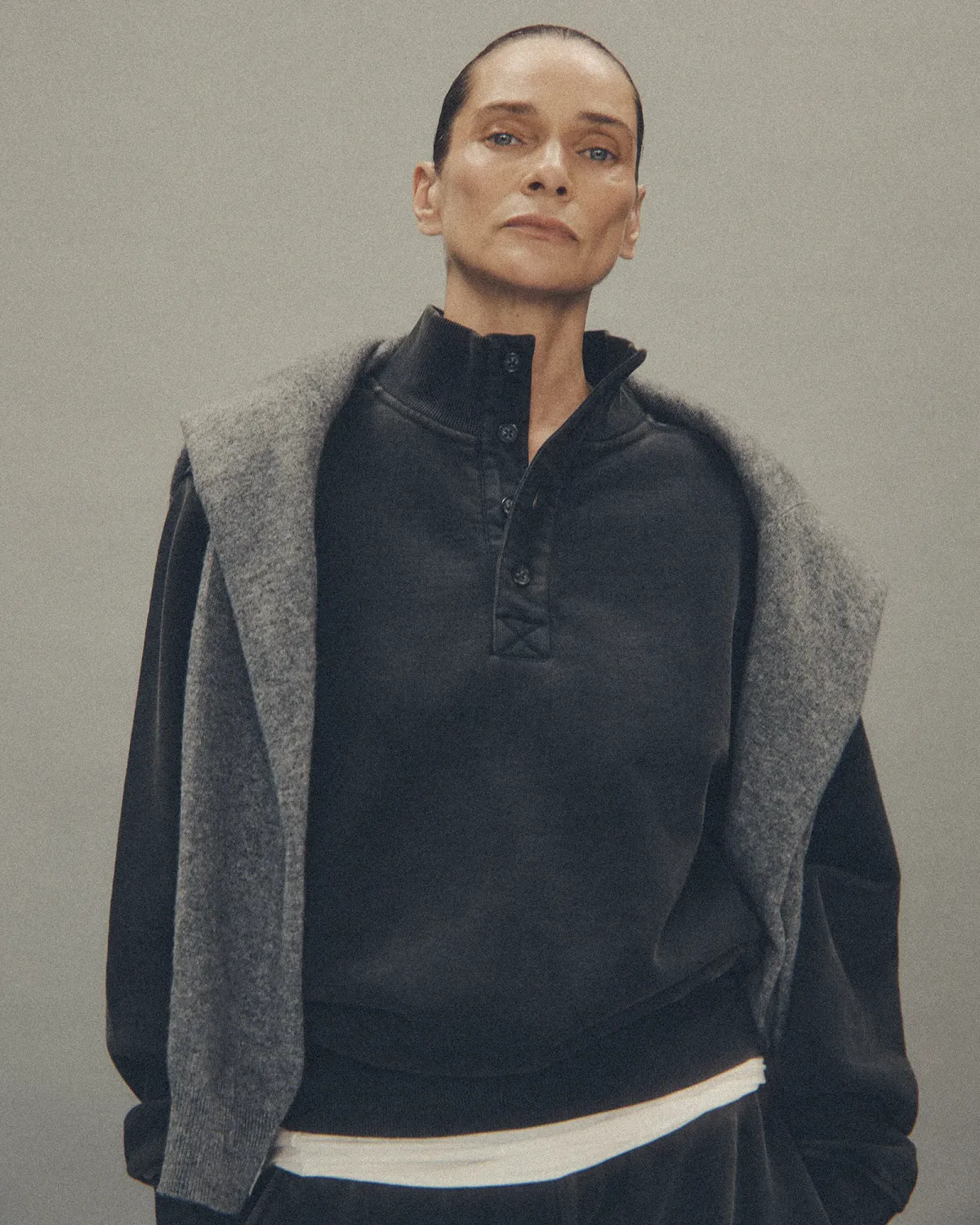 Port Pullover Washed Black - Image 6
