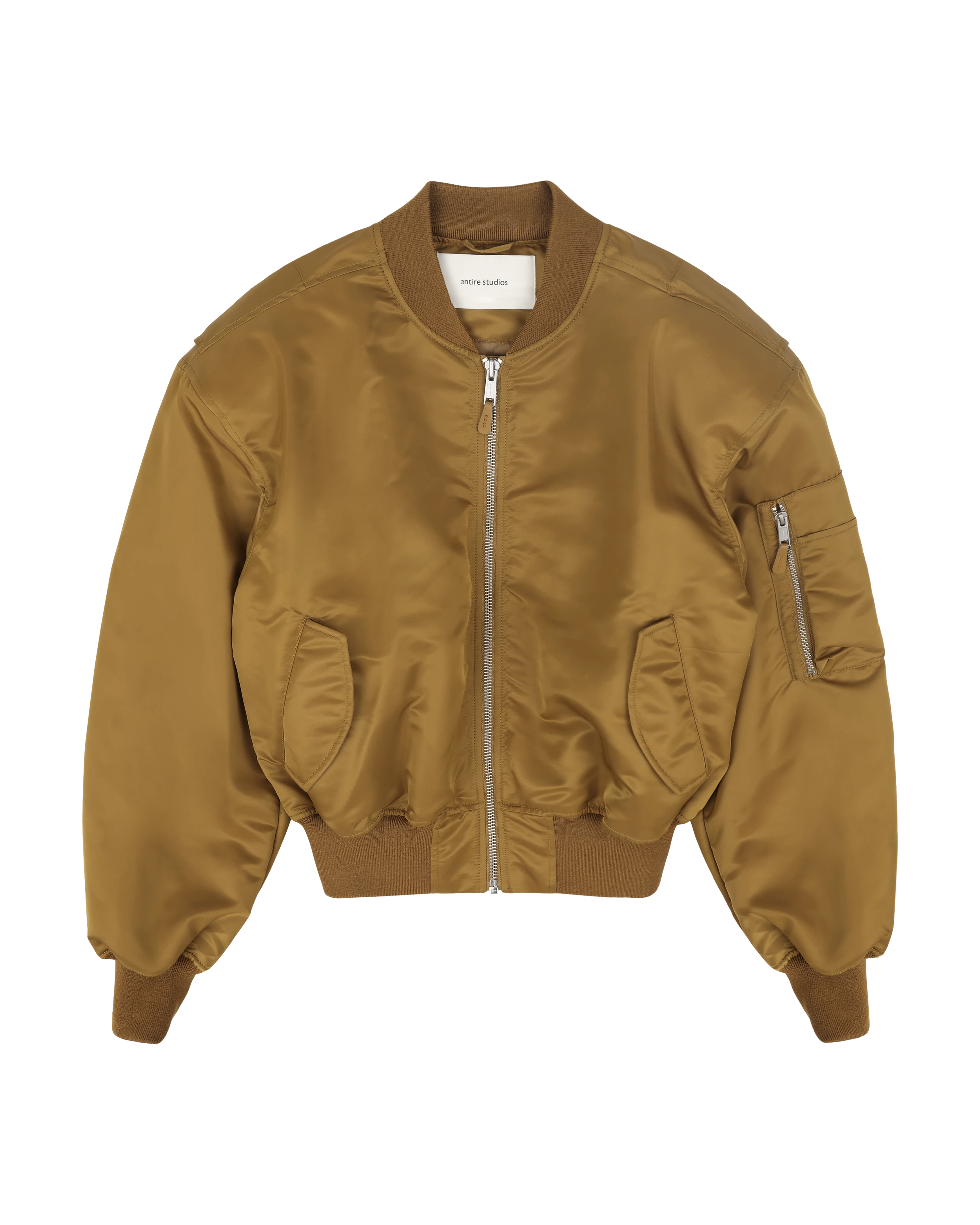 Cropped Broad Bomber Spiced Yellow - Image 3