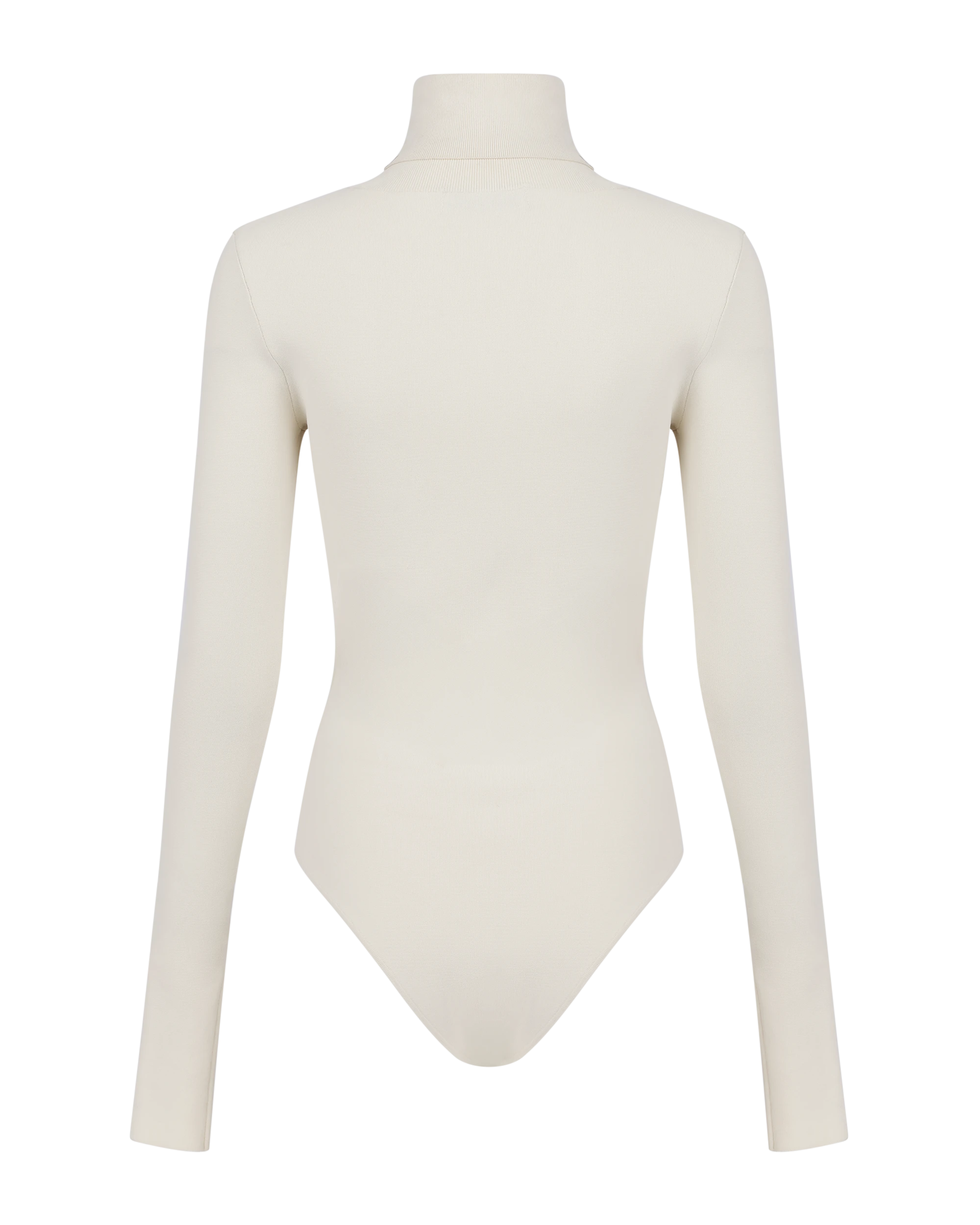 Turtleneck Bodysuit Off White - Image 6