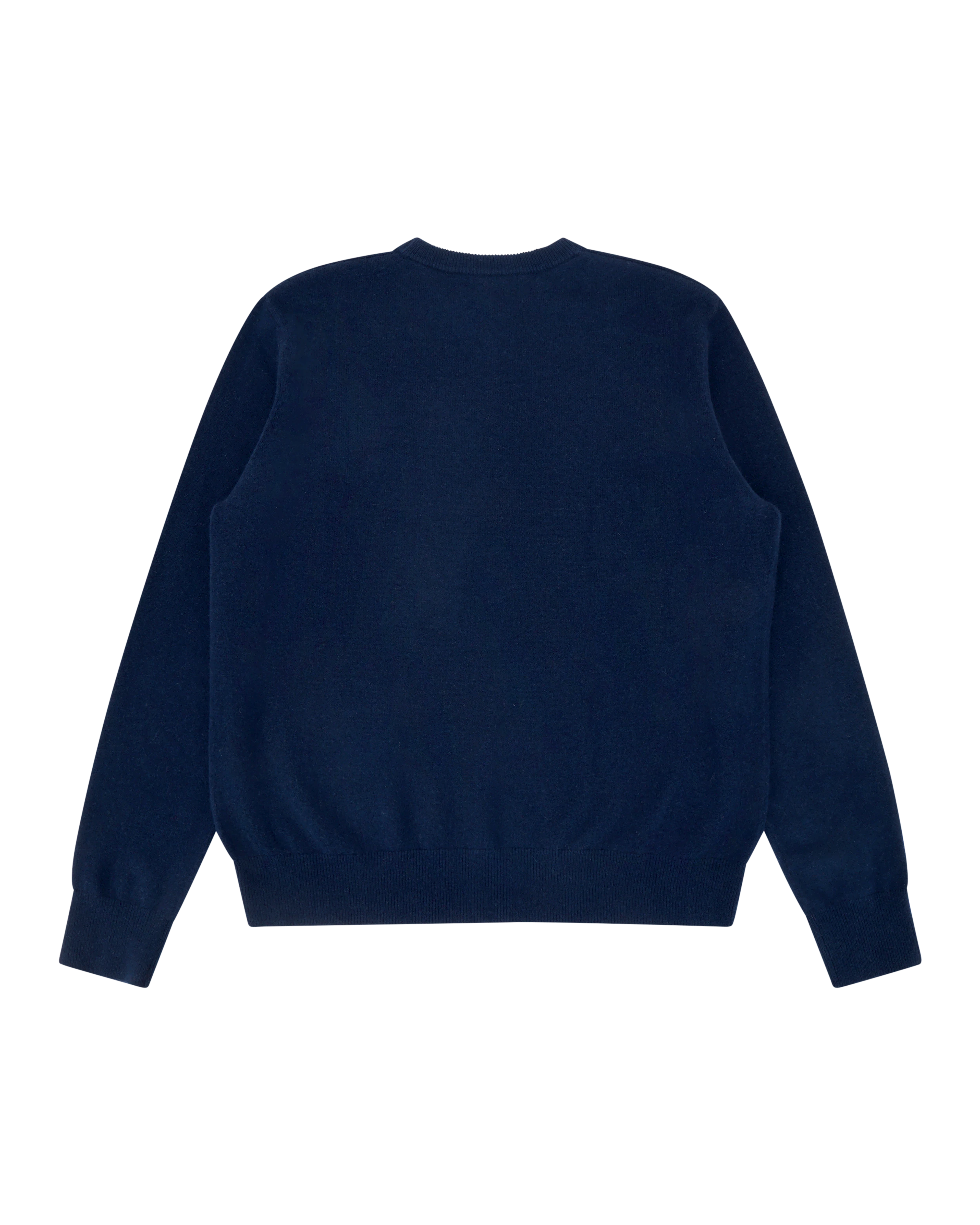 Knit Cashmere Crewneck Navy - Image 8