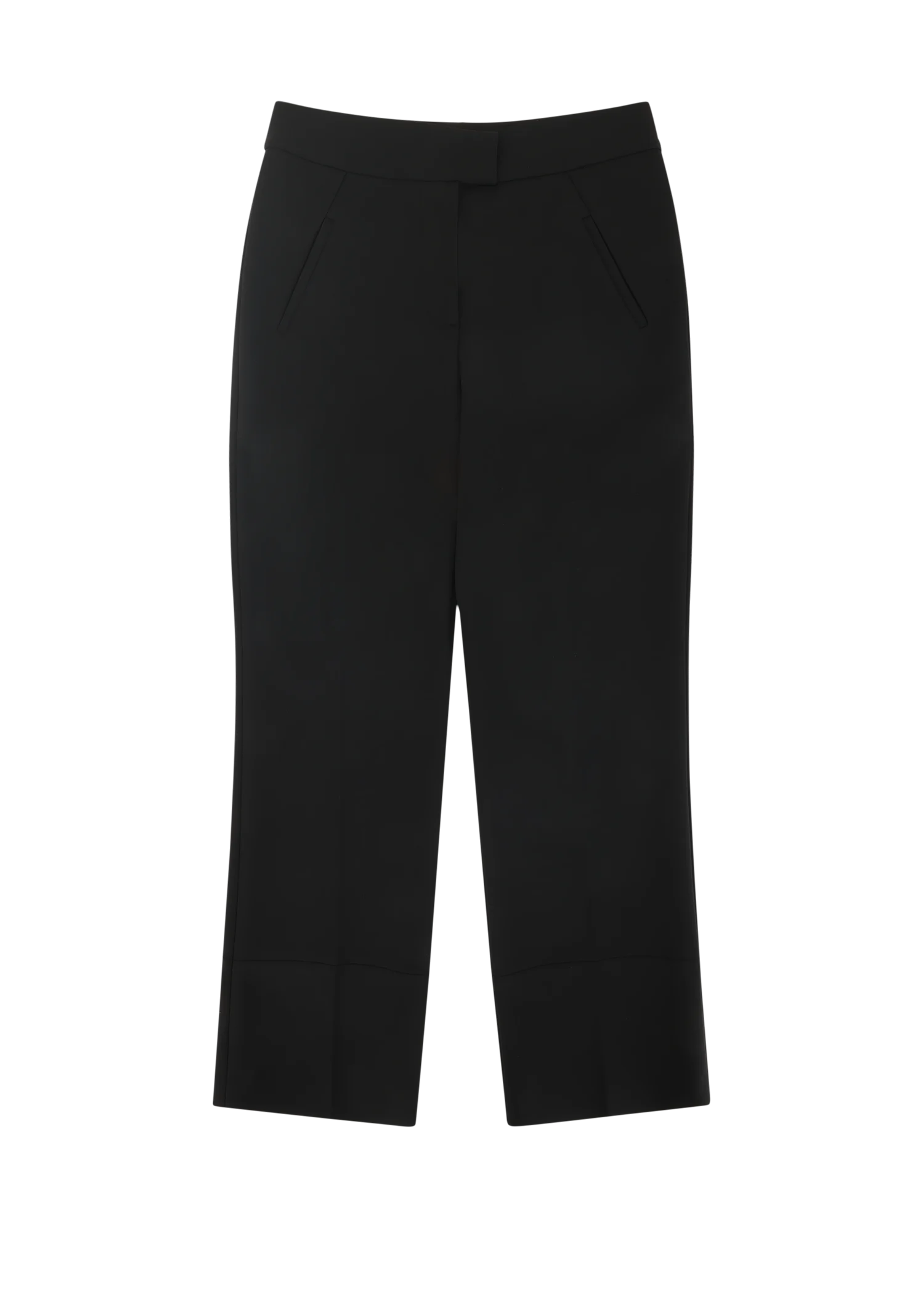 Product step-hem-pants-black-wool thumbnail