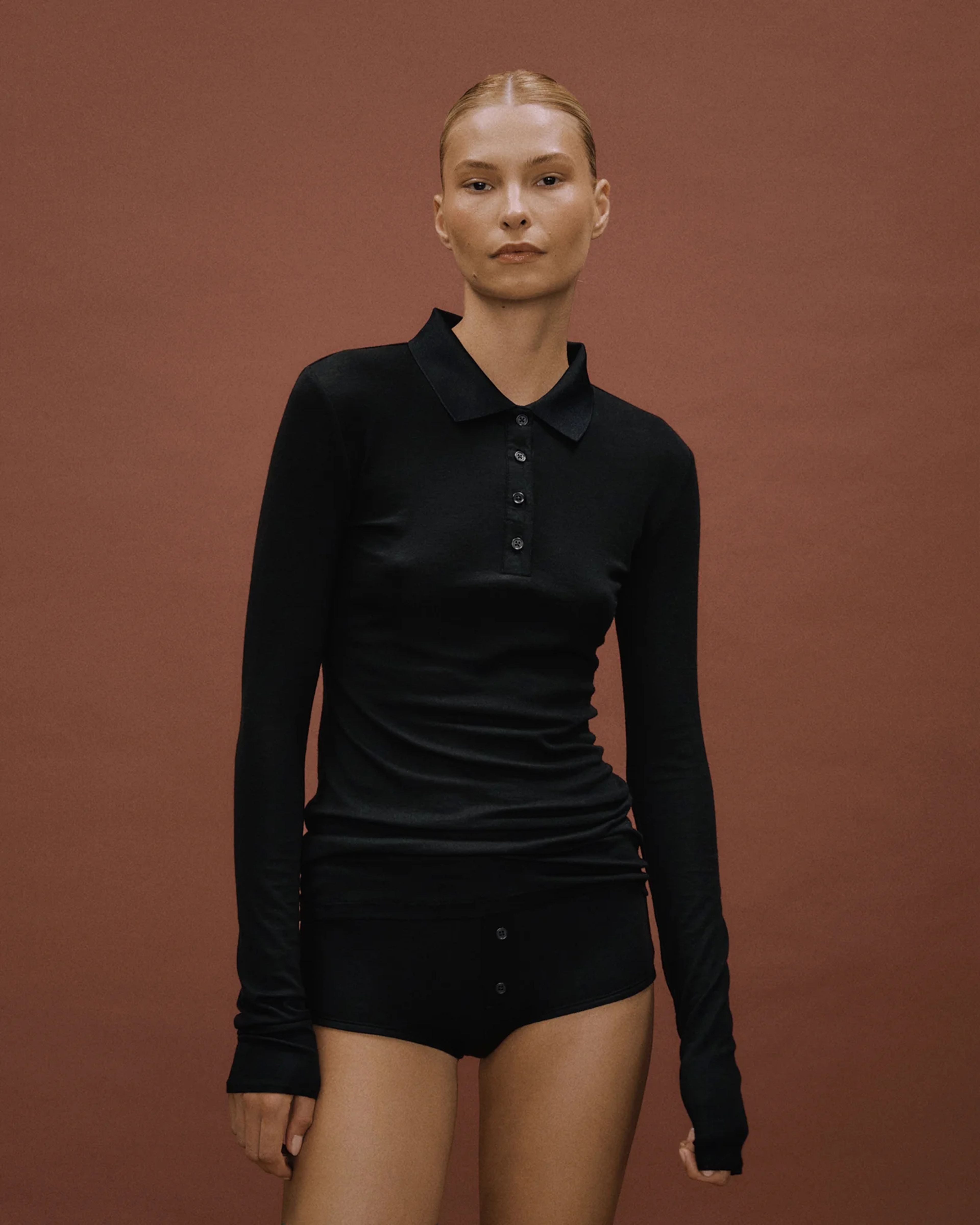 LS Polo Black - Image 4