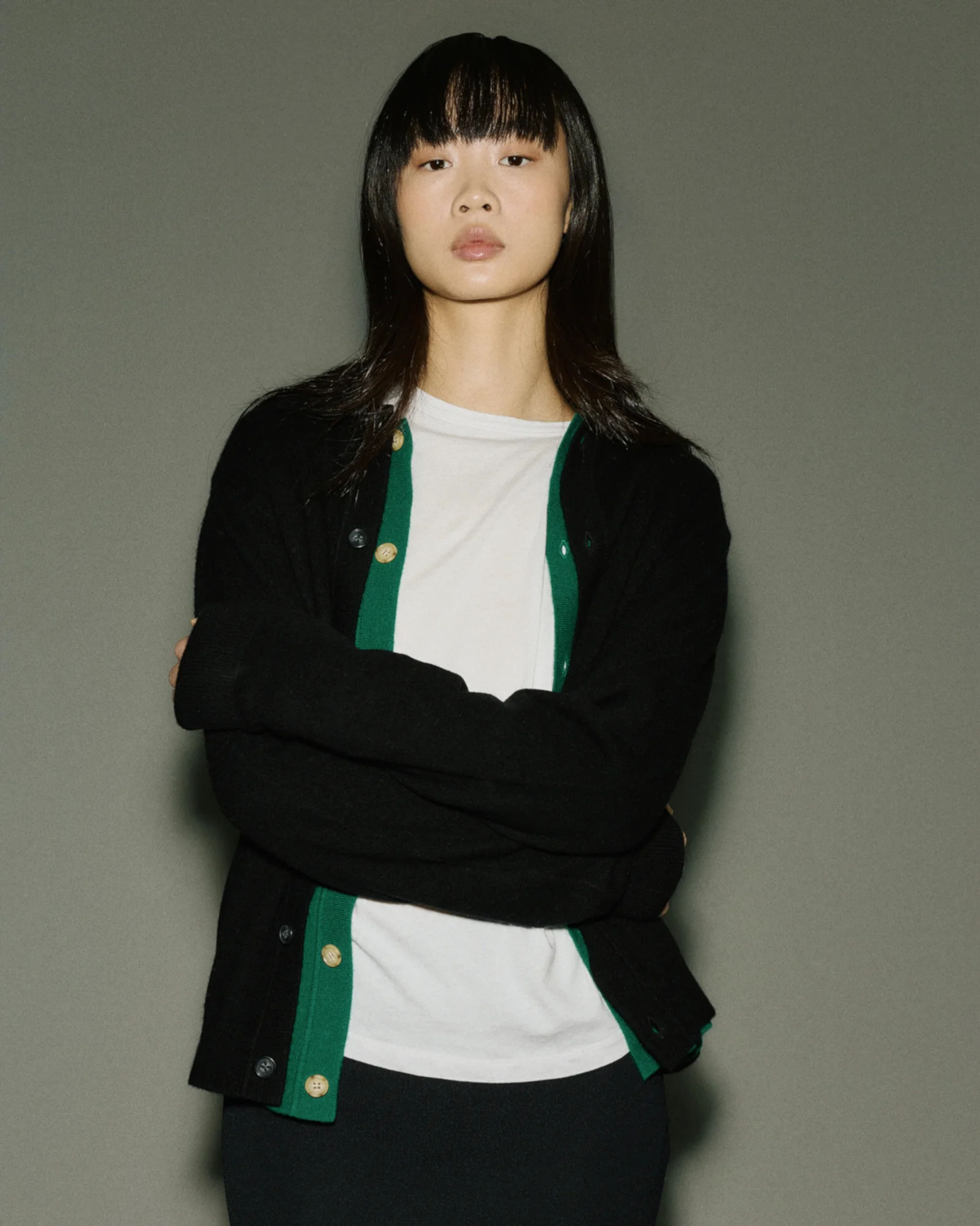 Ledge Cashmere Sweater Black - Image 3