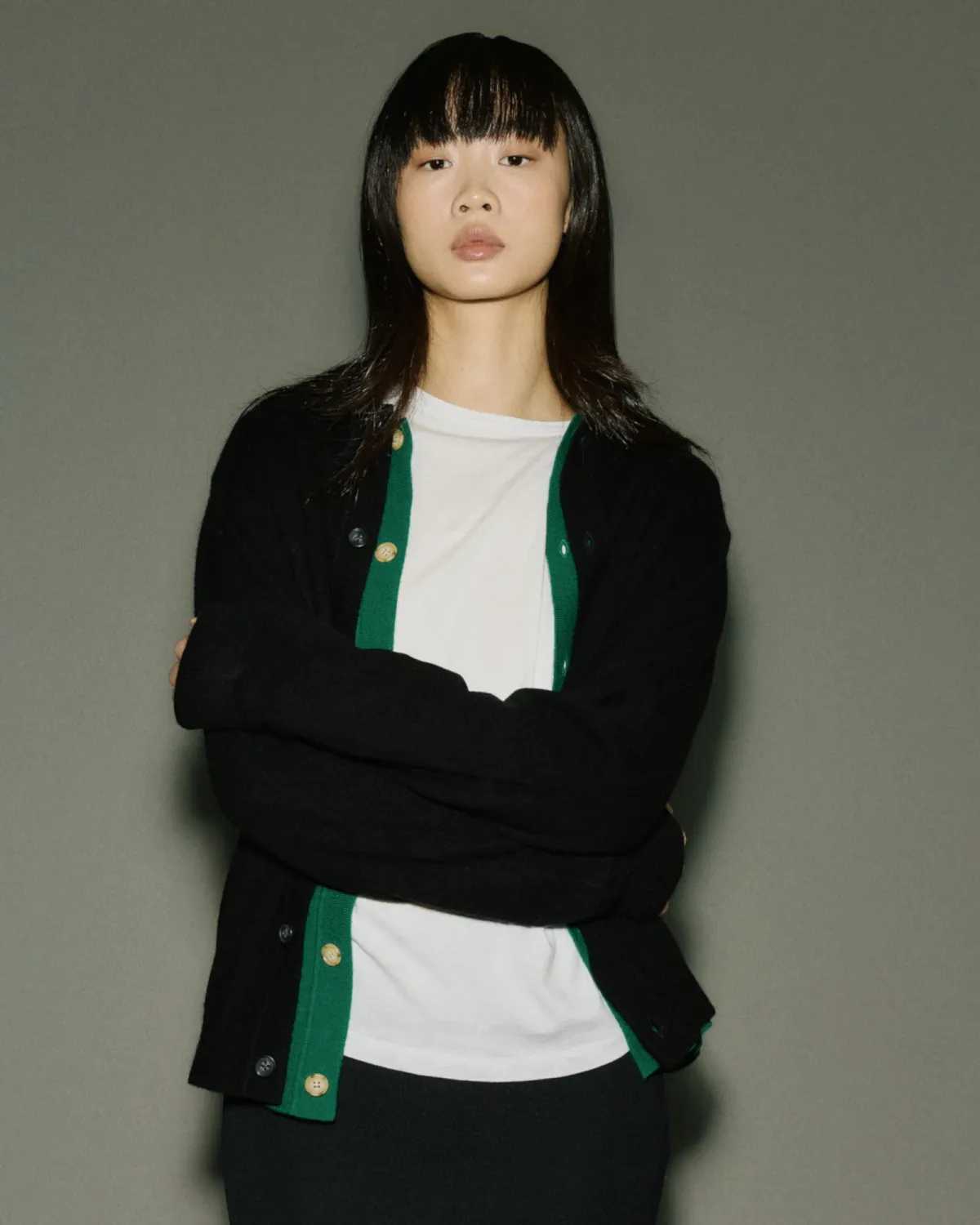 Ledge Cashmere Sweater Black - Image 3