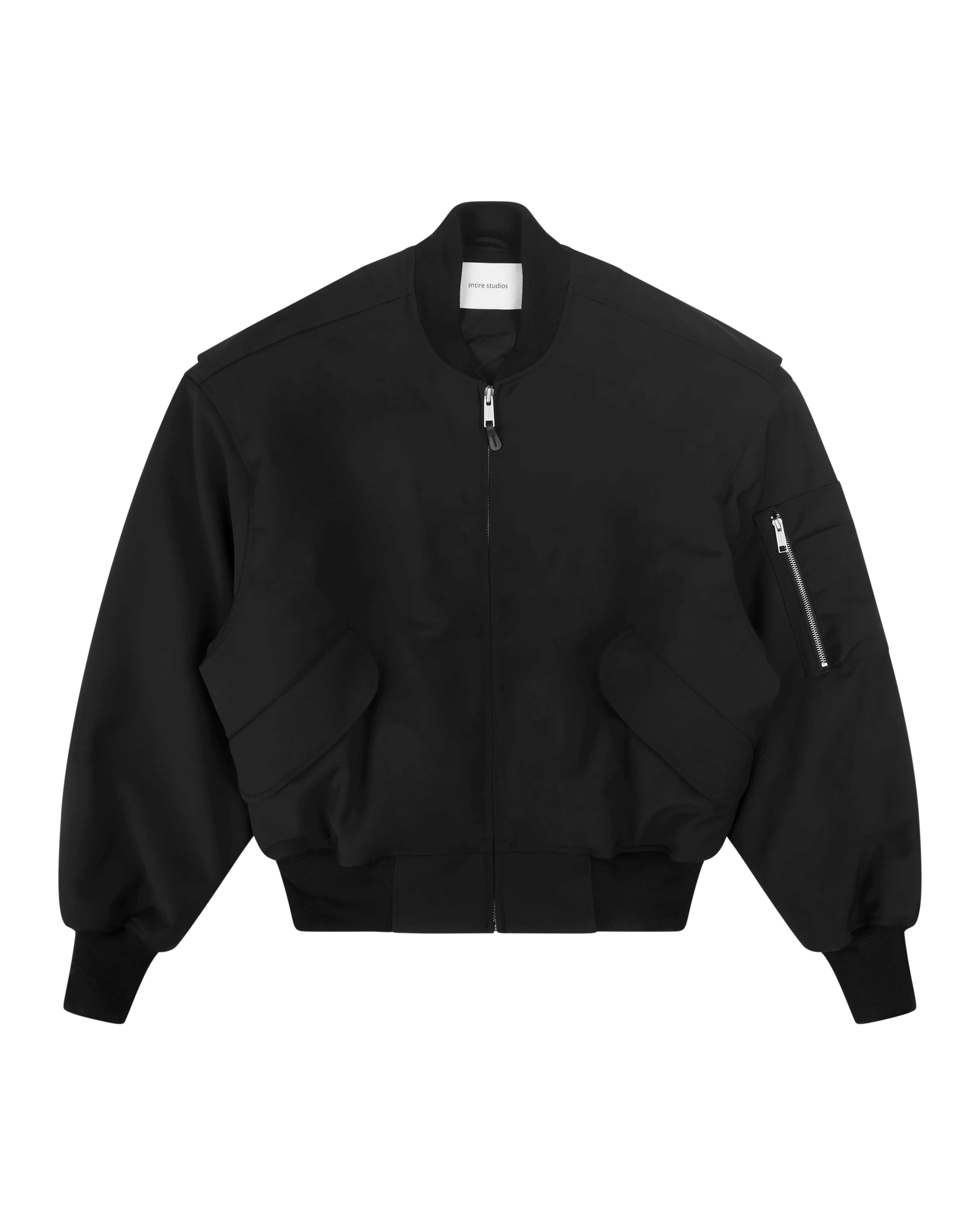 Broad Bomber Wool Black Wool - Image 3