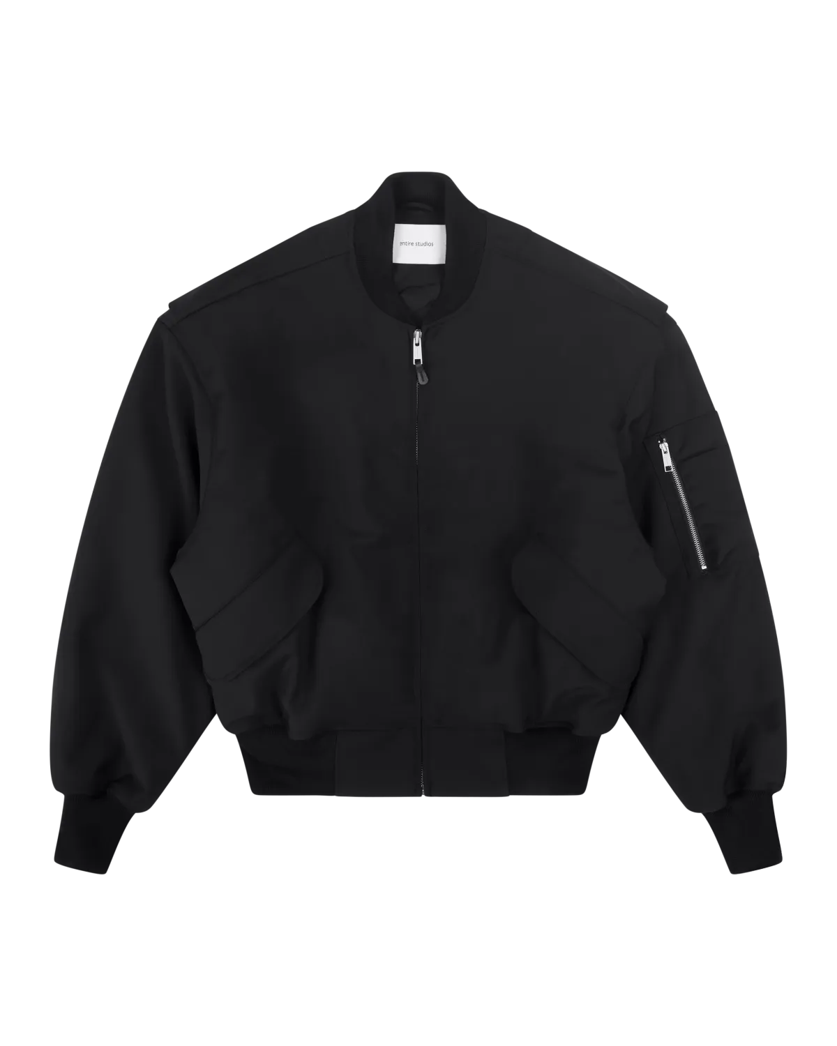 Broad Bomber Wool Black Wool - Image 3