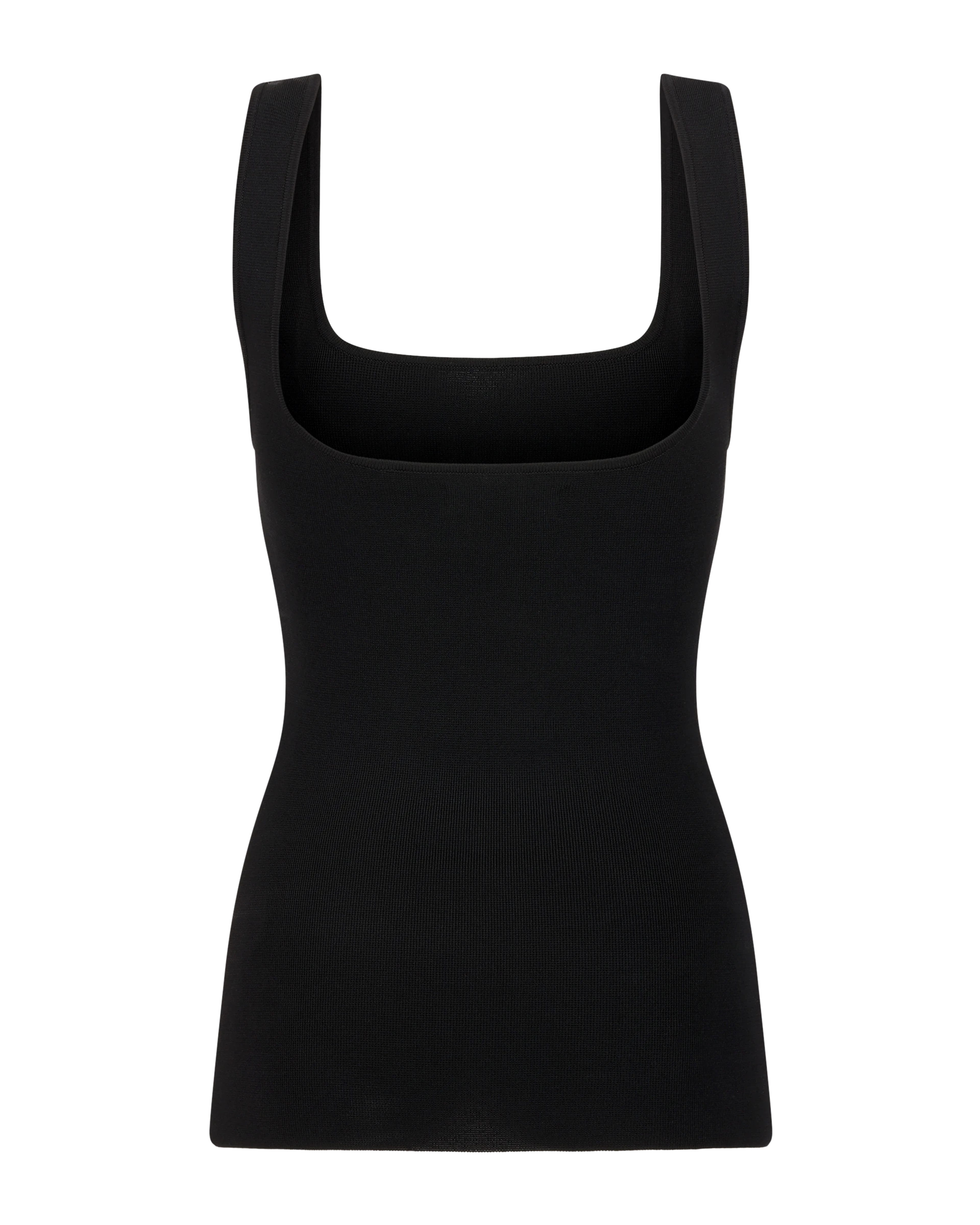 Squared Neck Top Black - Image 7