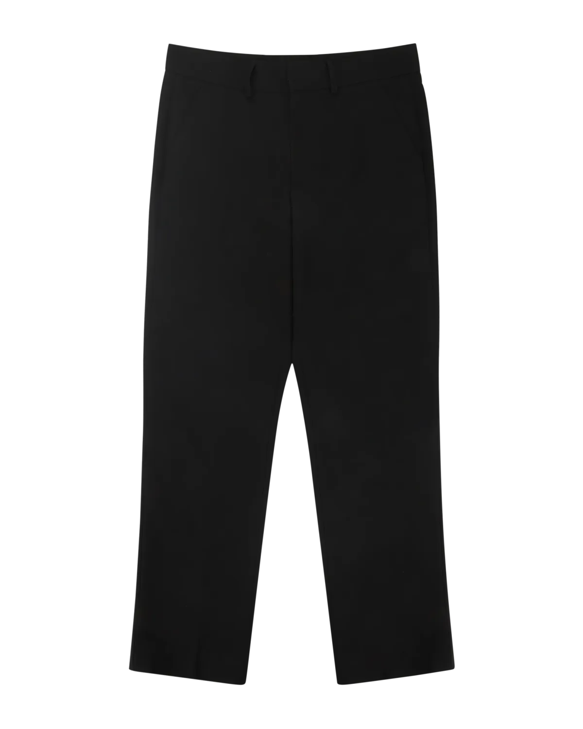 Slim Trouser Black Cotton - Image 2