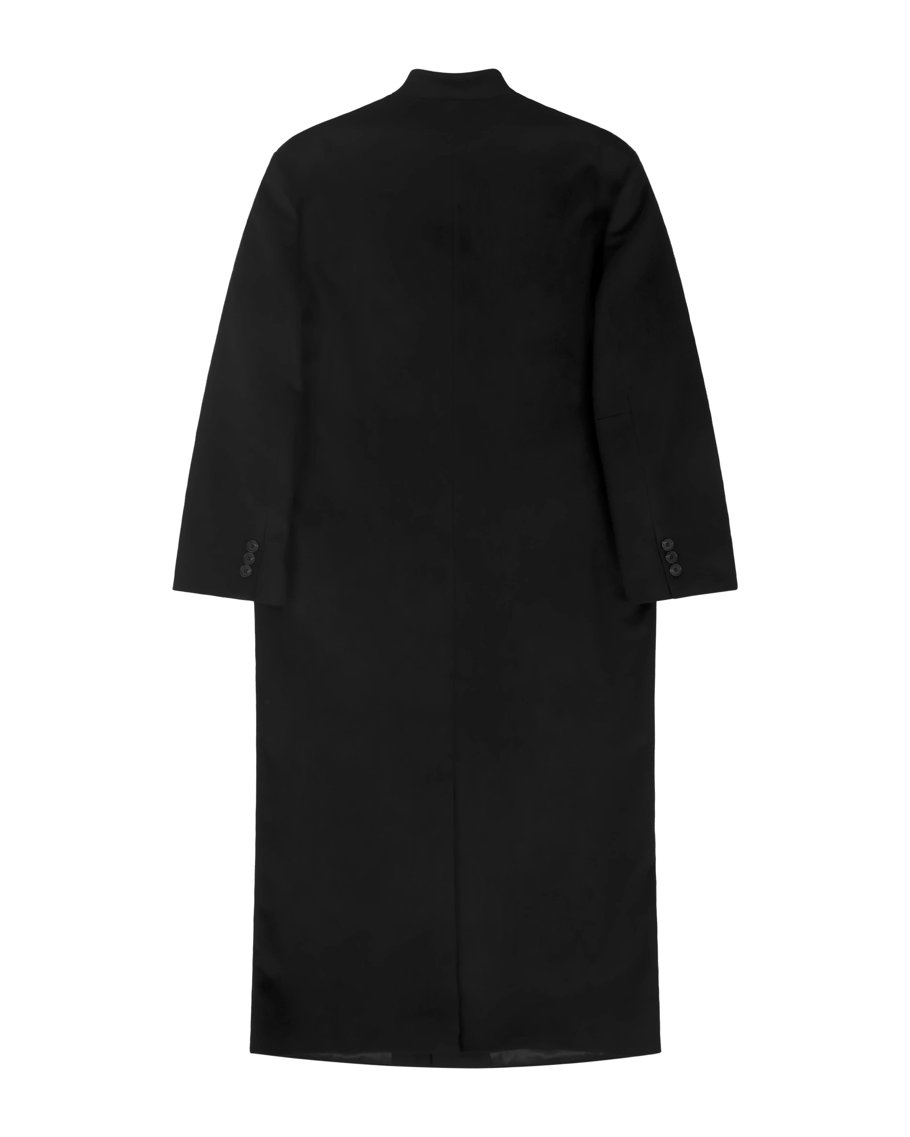 Mute Coat Black Wool - Image 4